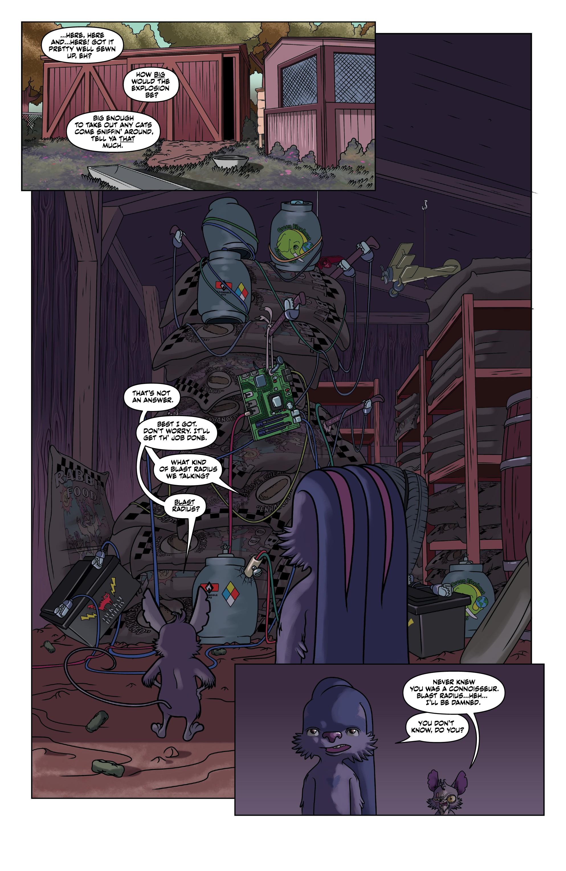 Auntie Agatha's Home For Wayward Rabbits (2018-) issue 4 - Page 19