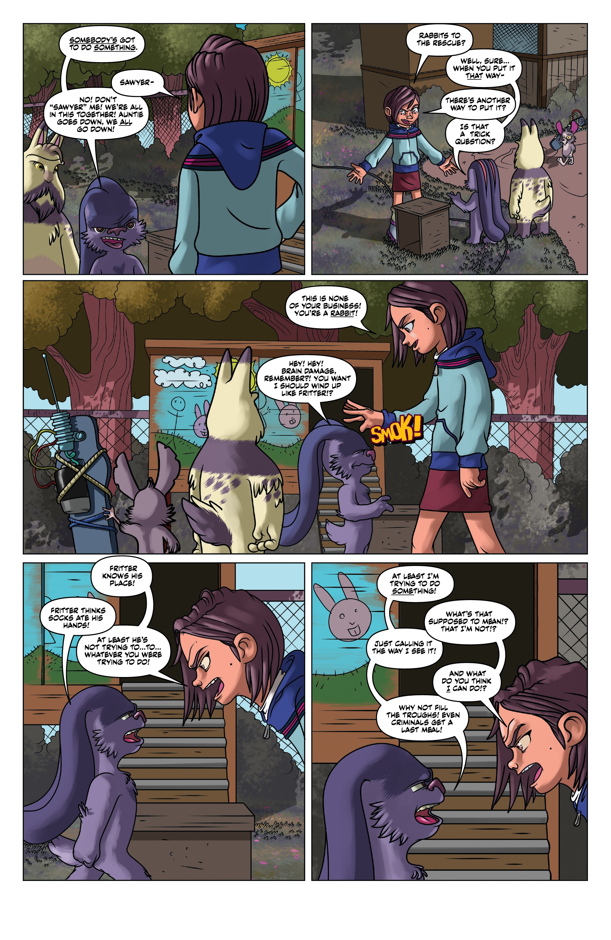 Auntie Agatha's Home For Wayward Rabbits (2018-) issue 5 - Page 13