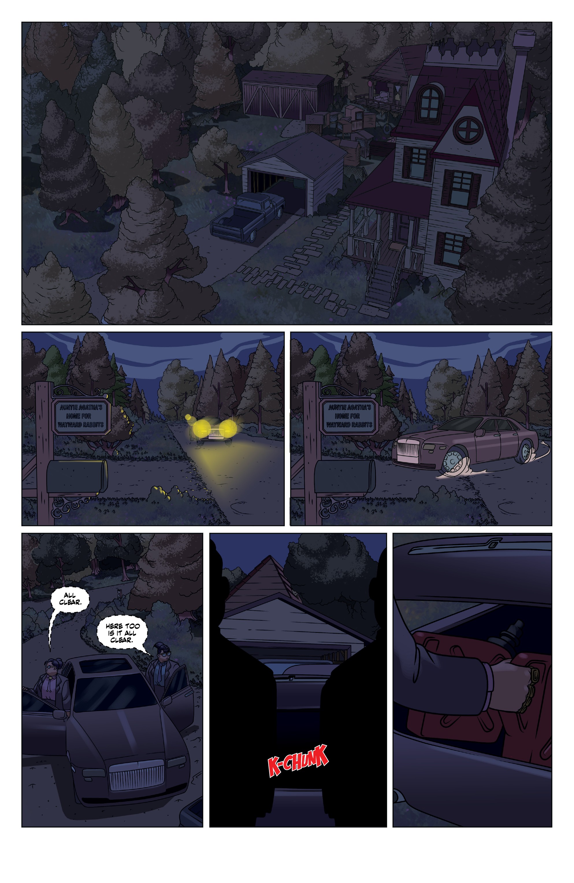 Auntie Agatha's Home For Wayward Rabbits (2018-) issue 5 - Page 16