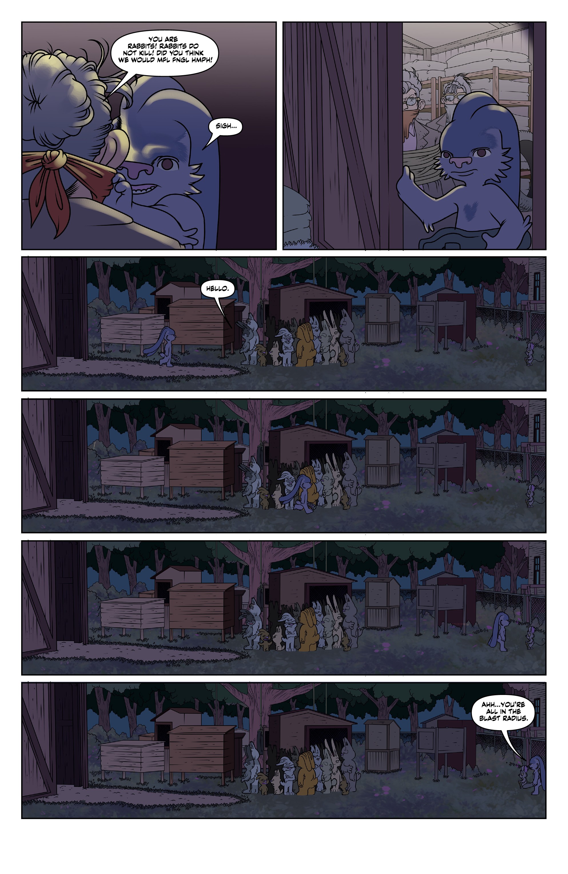 Auntie Agatha's Home For Wayward Rabbits (2018-) issue 6 - Page 8