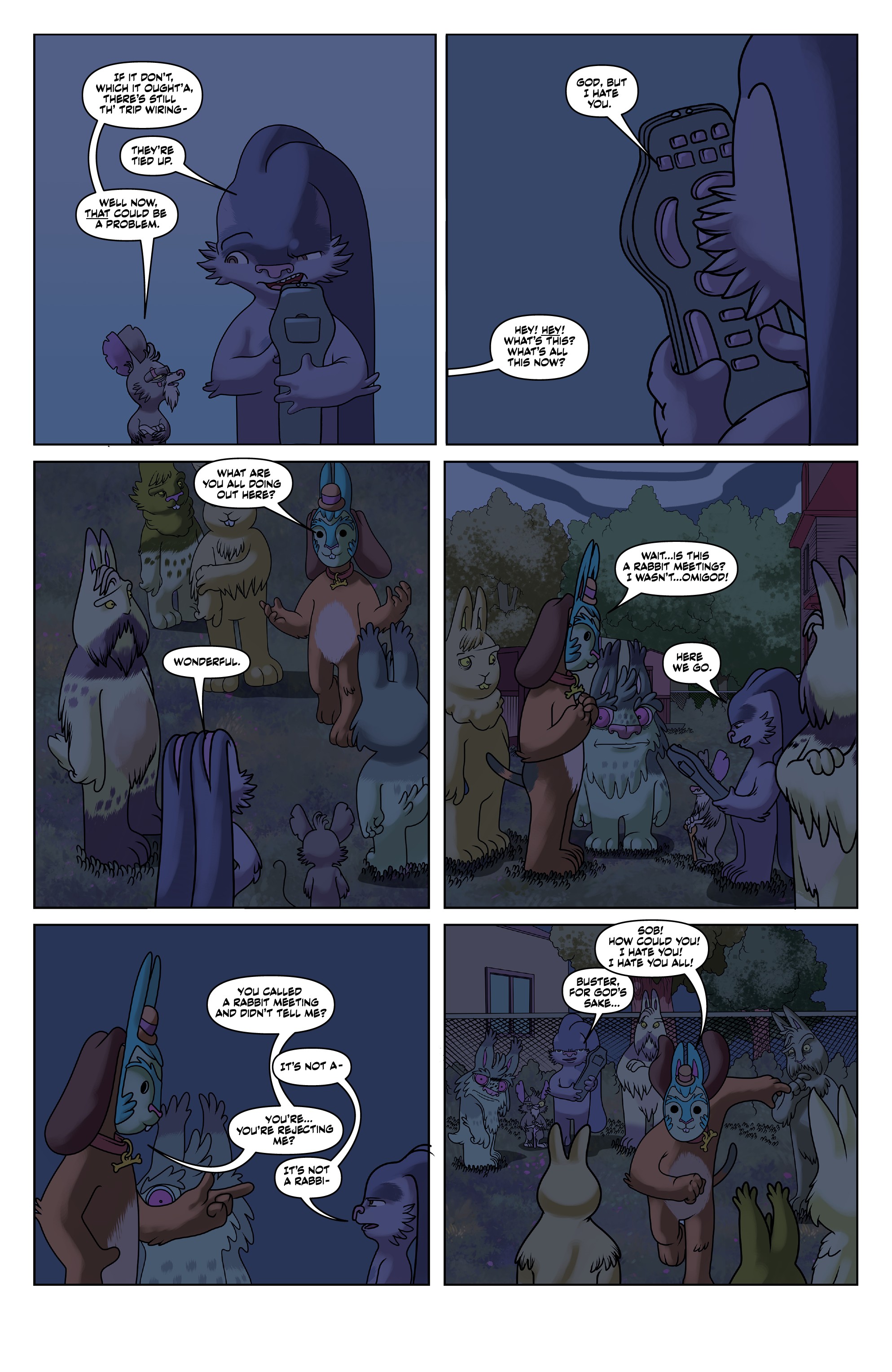 Auntie Agatha's Home For Wayward Rabbits (2018-) issue 6 - Page 10