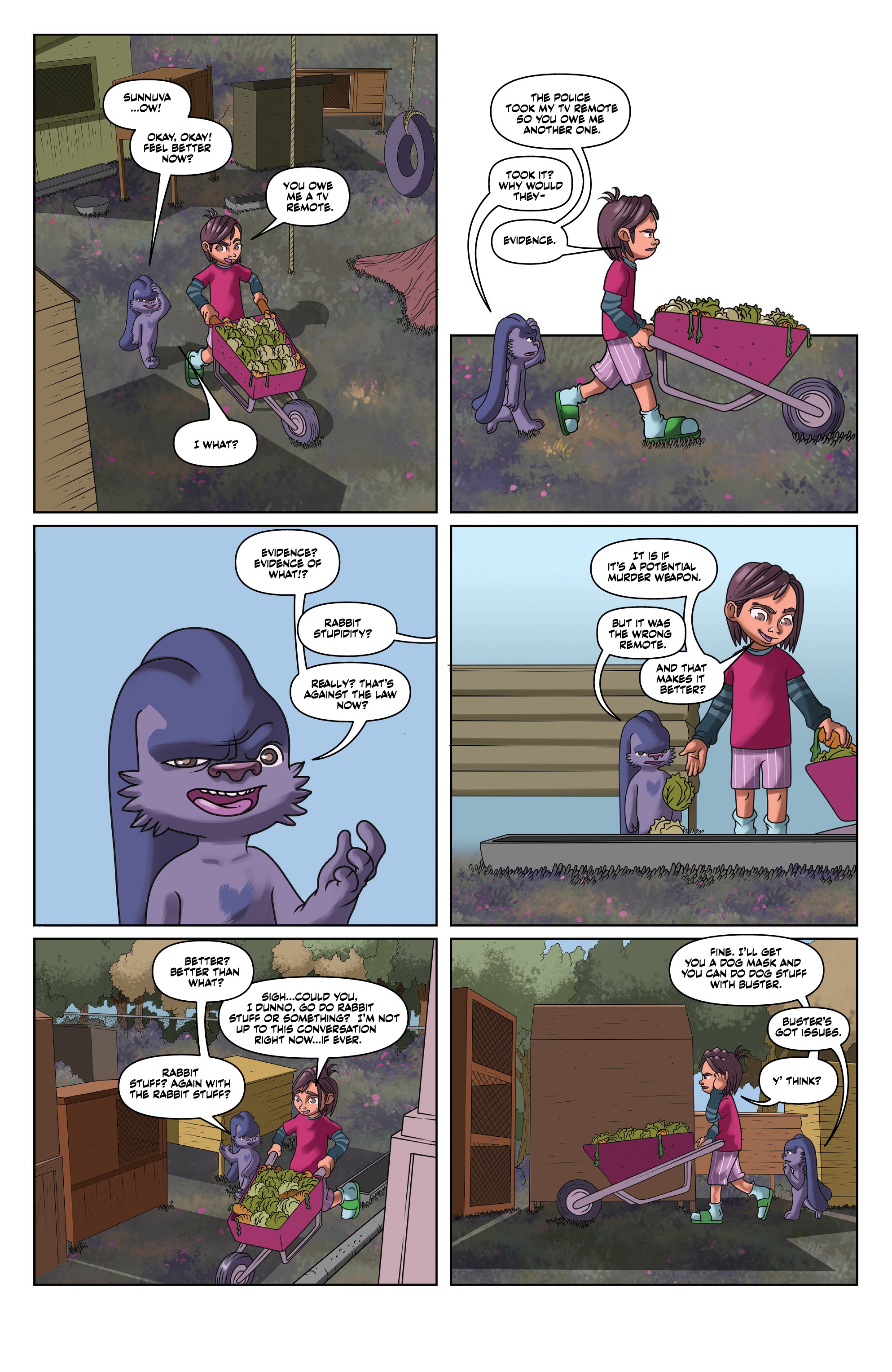 Auntie Agatha's Home For Wayward Rabbits (2018-) issue 6 - Page 18