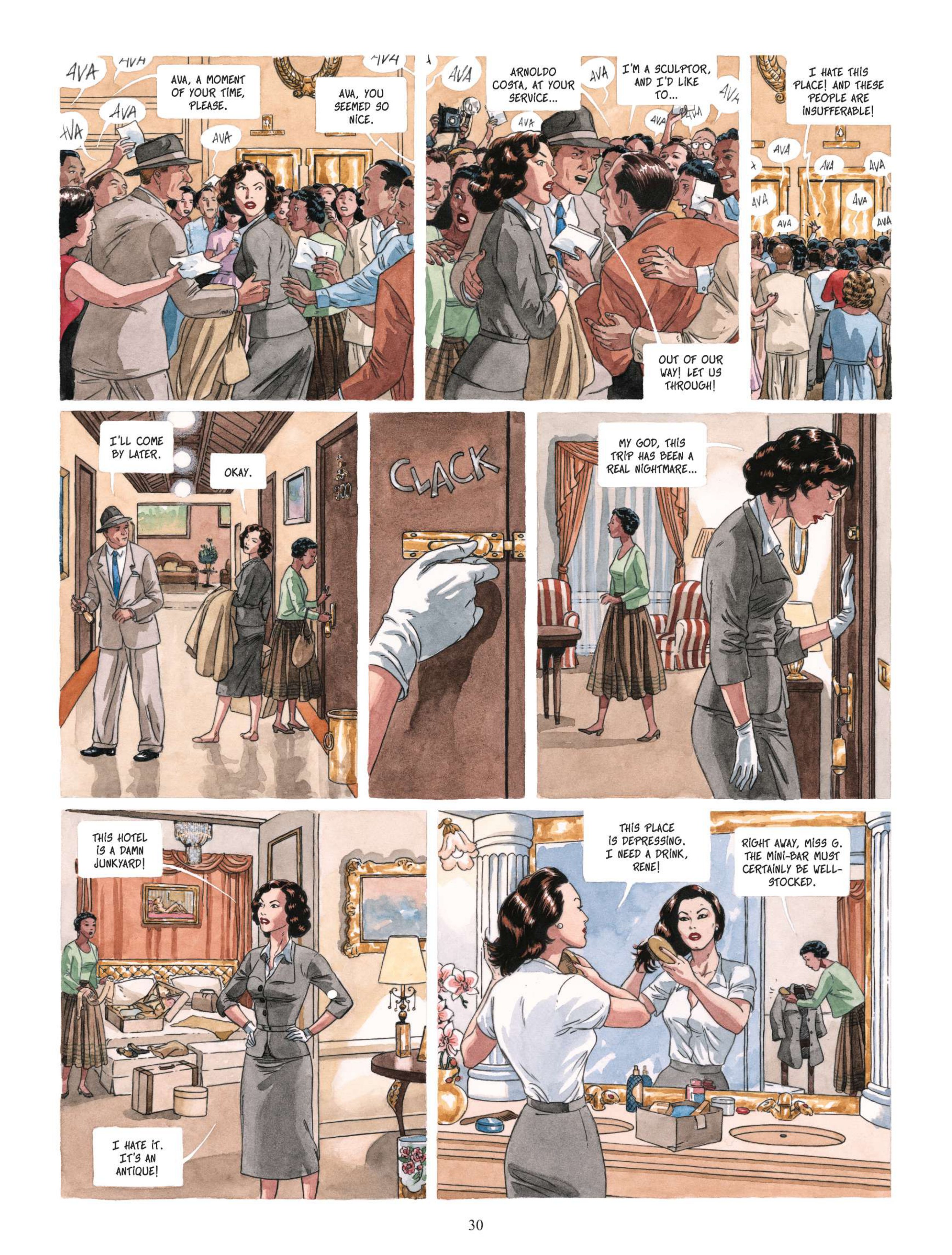 Ava: Forty-Eight Hours In The Life Of Ava Gardner (2024): Chapter 1 - Page 33