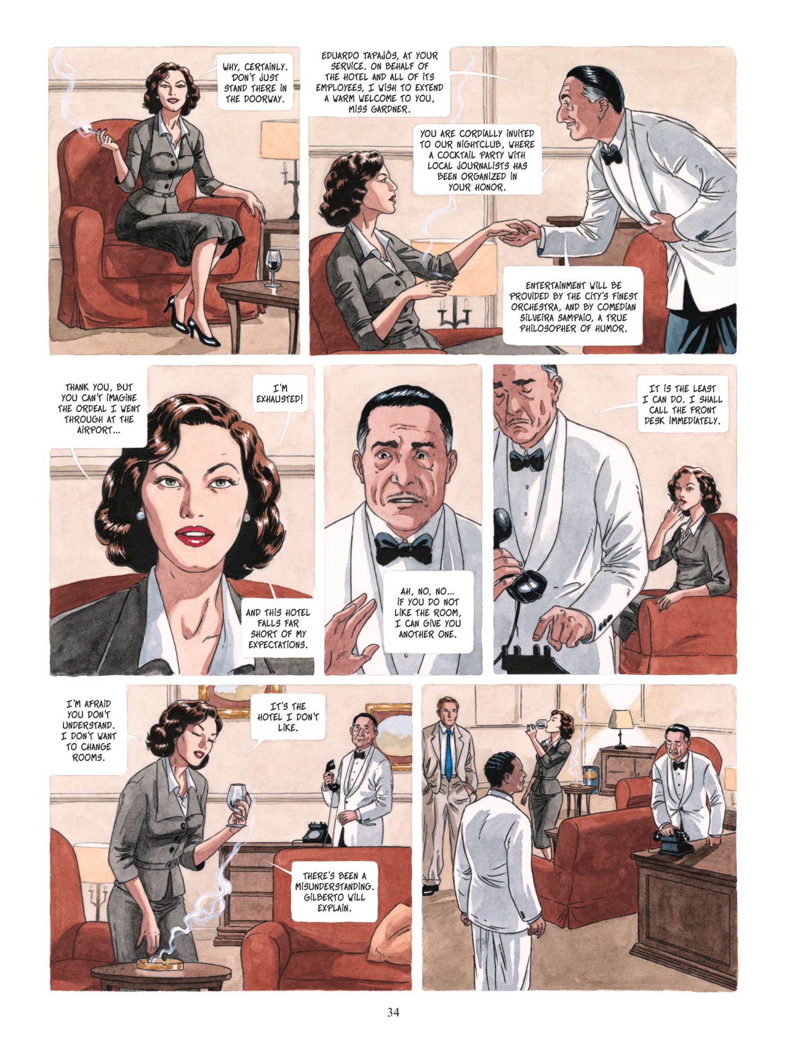 Ava: Forty-Eight Hours In The Life Of Ava Gardner (2024): Chapter 1 - Page 37