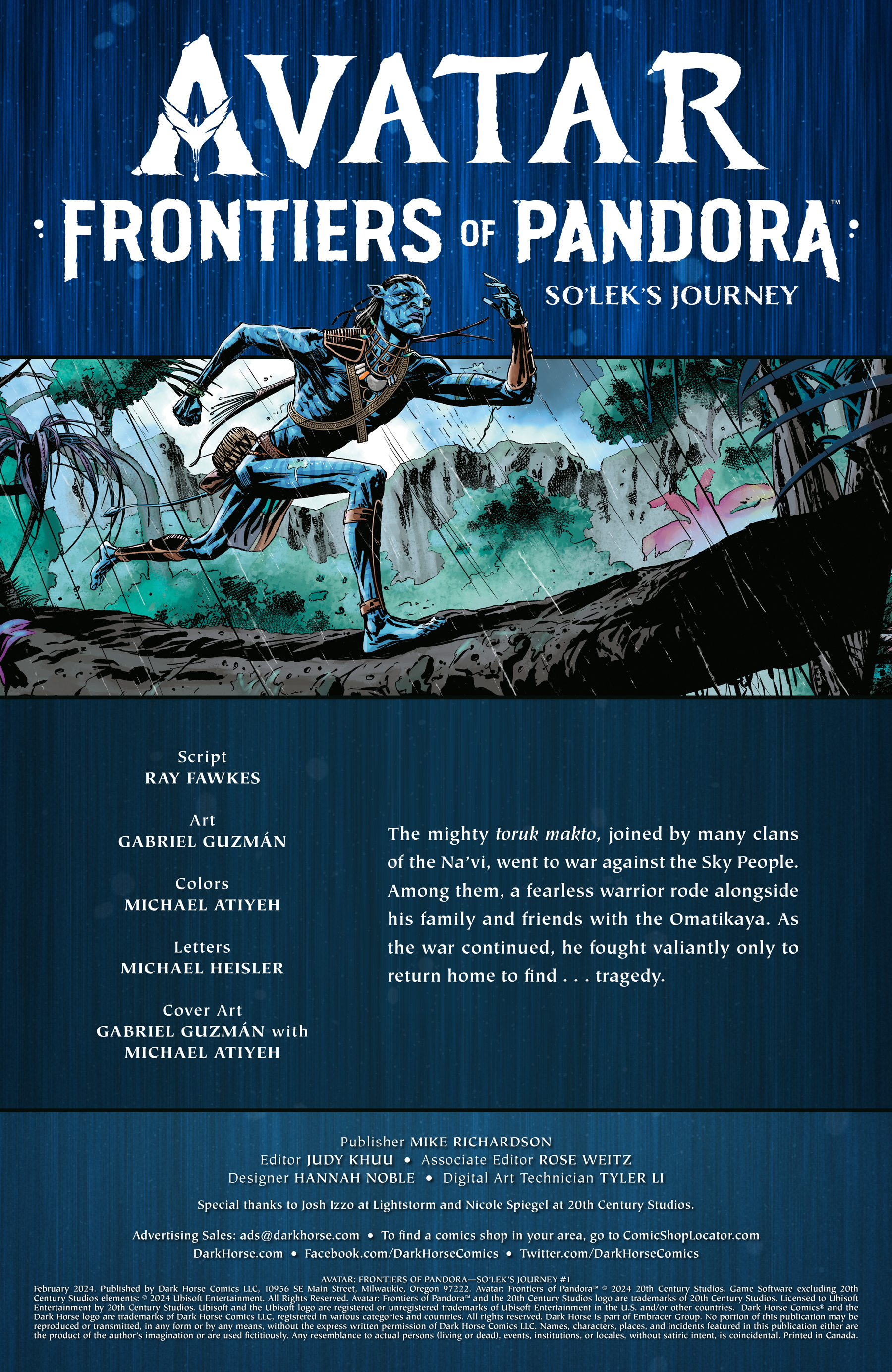 Avatar: Frontiers of Pandora (2024-): Chapter 1 - Page 2