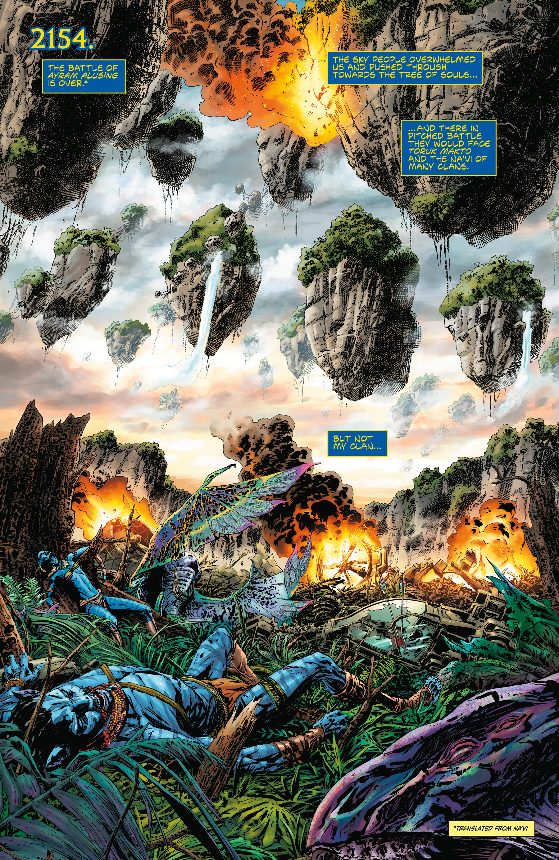 Avatar: Frontiers of Pandora (2024-) issue 1 - Page 3