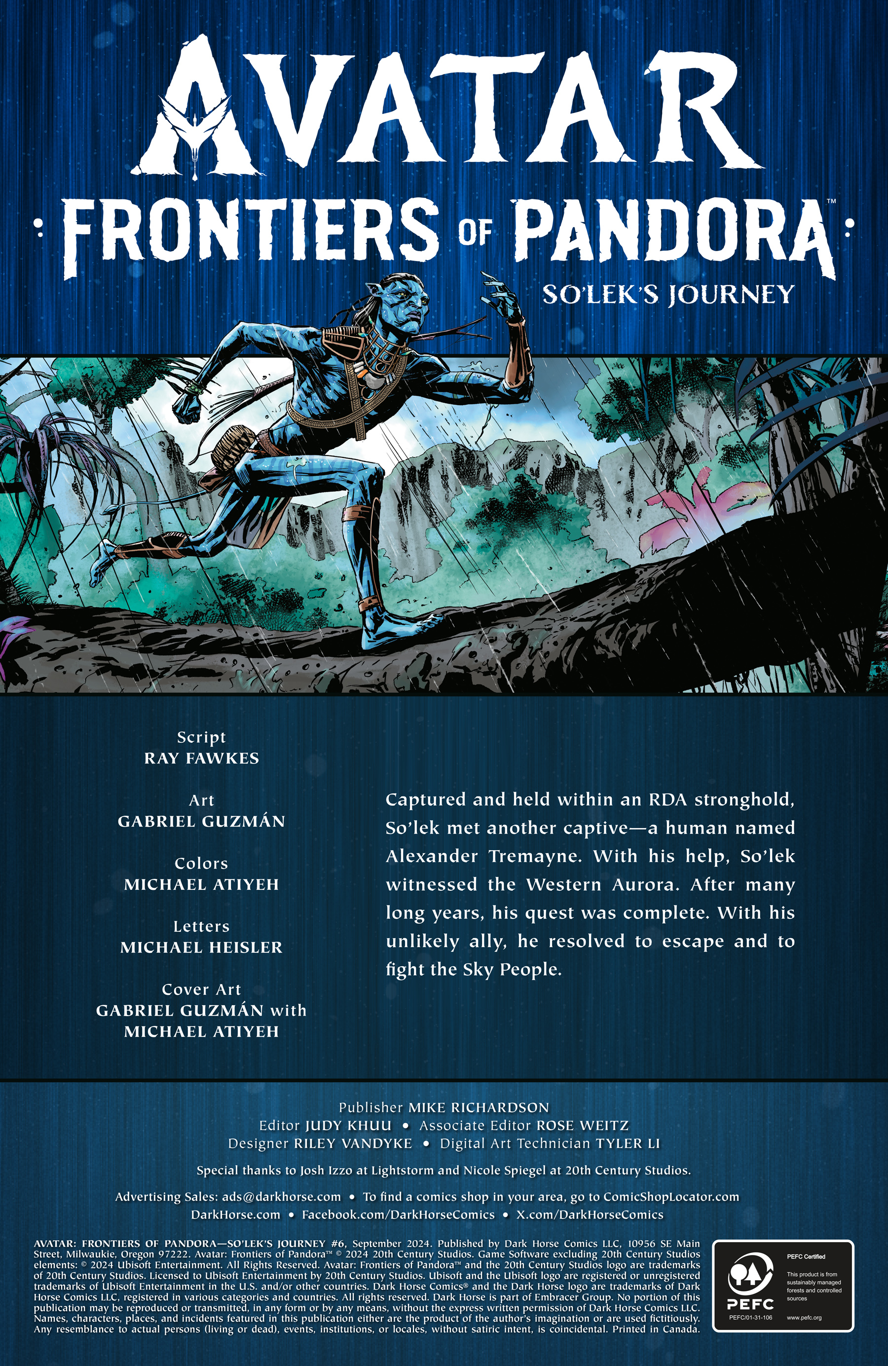 Avatar: Frontiers of Pandora (2024-) issue 6 - Page 2