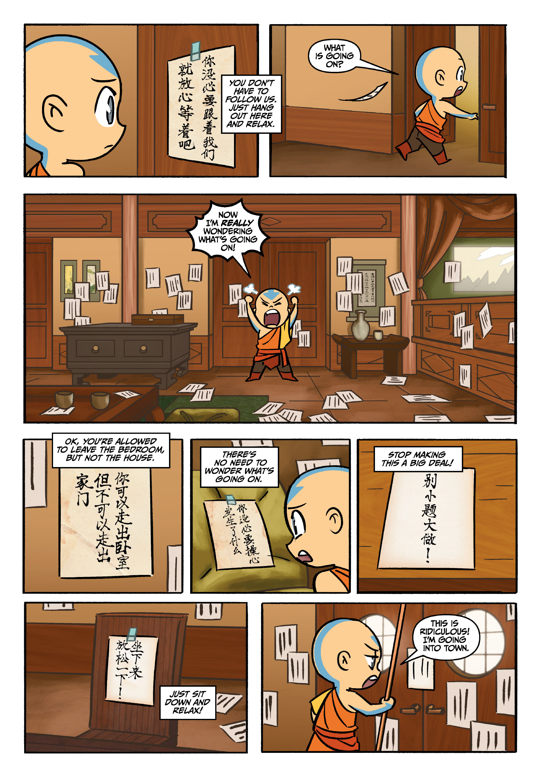 Avatar: The Last Airbender - Aang's Unfreezing Day (2023) issue 1 - Page 8