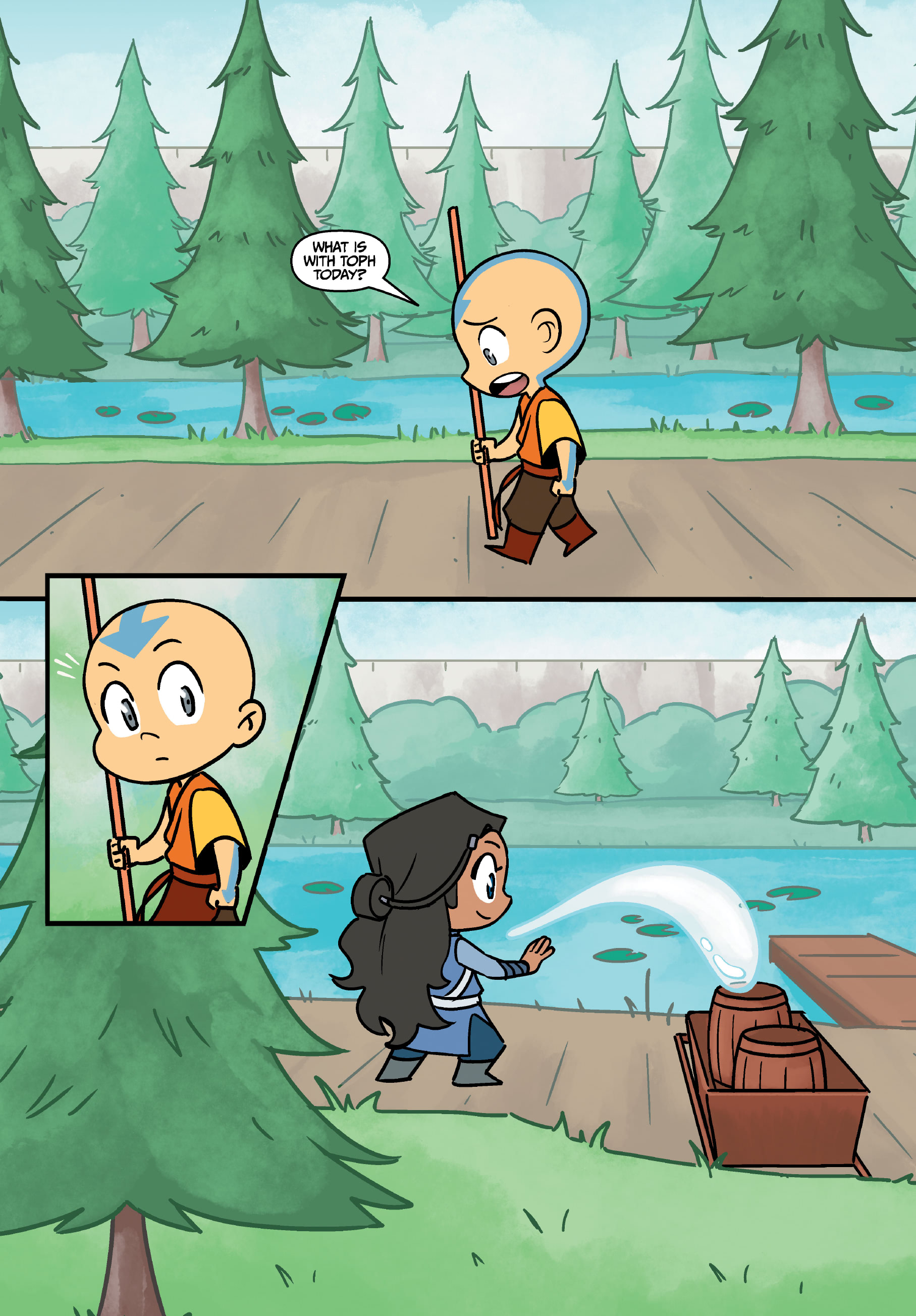 Avatar: The Last Airbender - Aang's Unfreezing Day (2023) issue 1 - Page 13