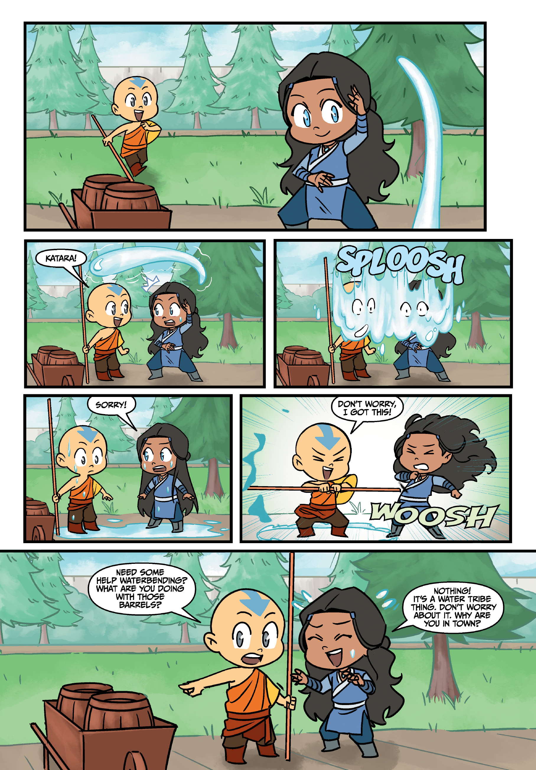 Avatar: The Last Airbender - Aang's Unfreezing Day (2023) issue 1 - Page 14