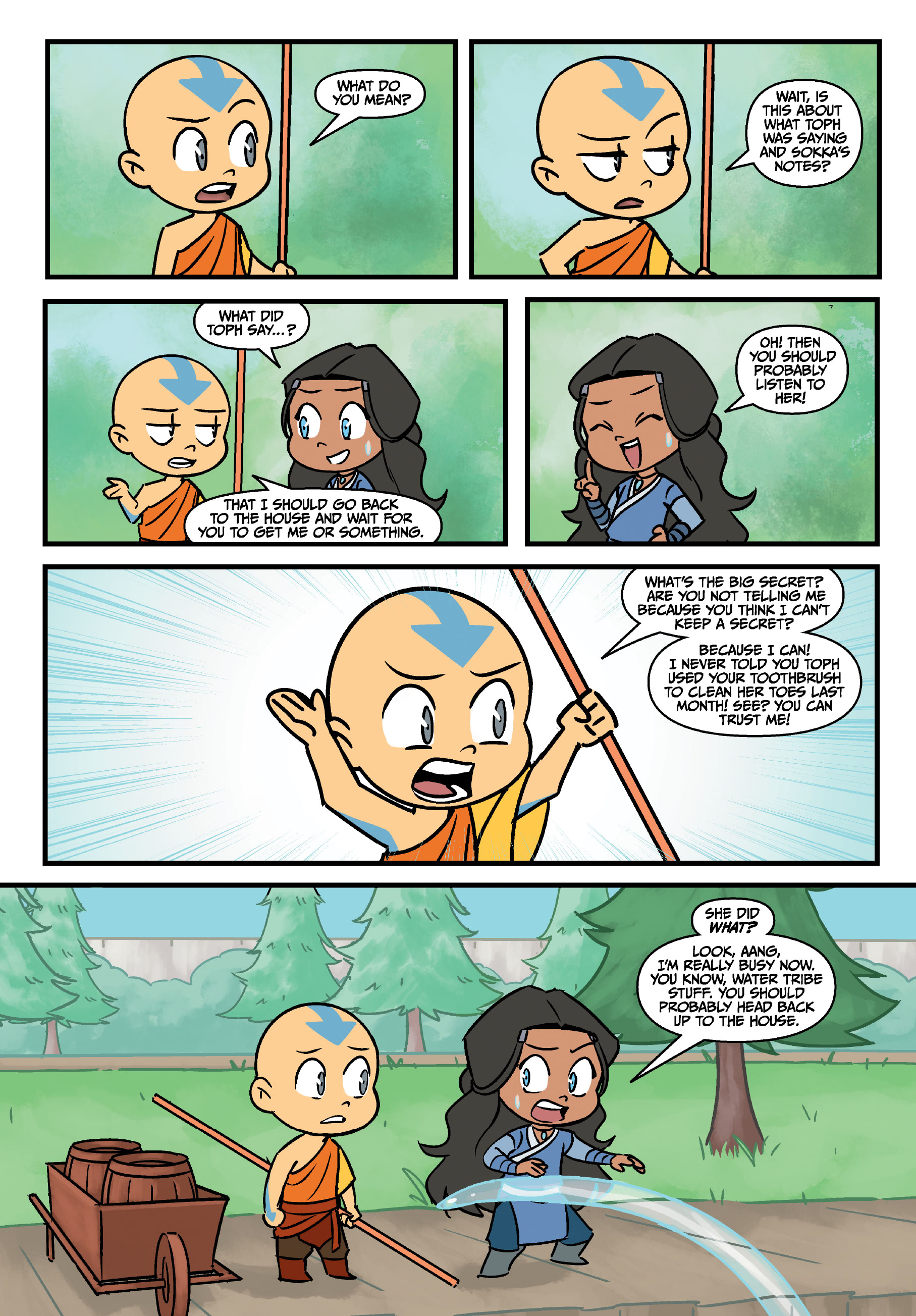 Avatar: The Last Airbender - Aang's Unfreezing Day (2023) issue 1 - Page 15