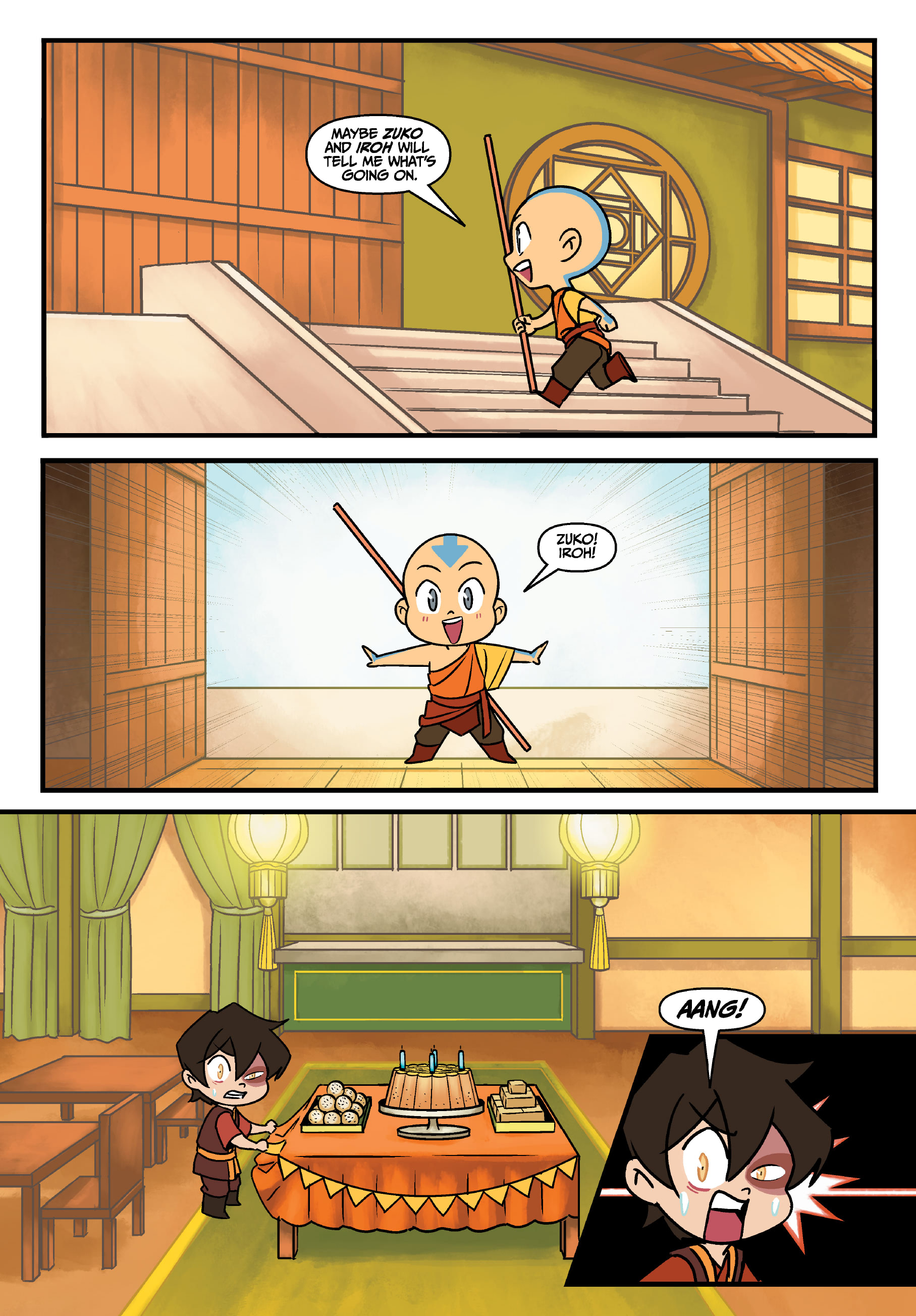 Avatar: The Last Airbender - Aang's Unfreezing Day (2023) issue 1 - Page 17