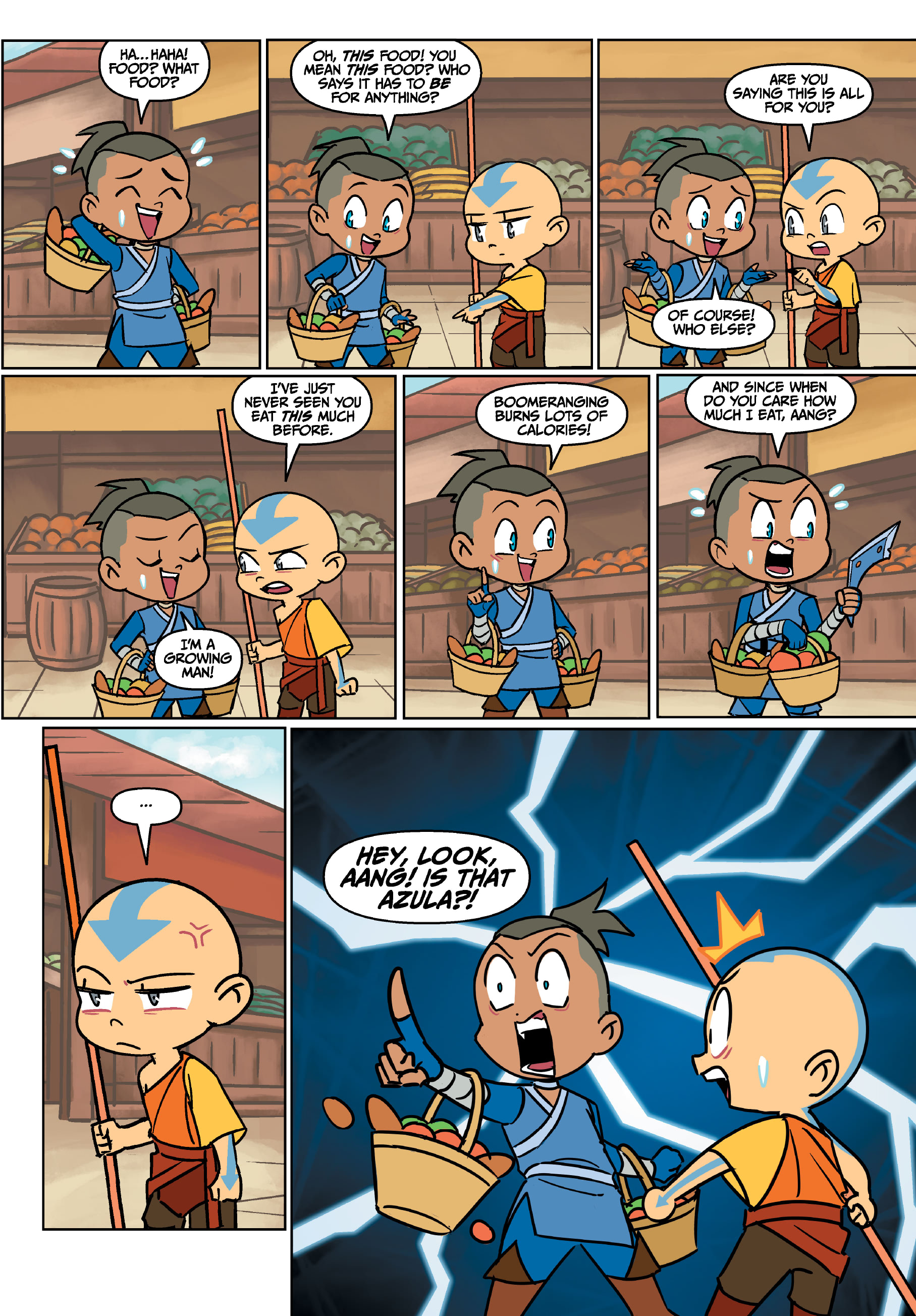 Avatar: The Last Airbender - Aang's Unfreezing Day (2023) issue 1 - Page 23