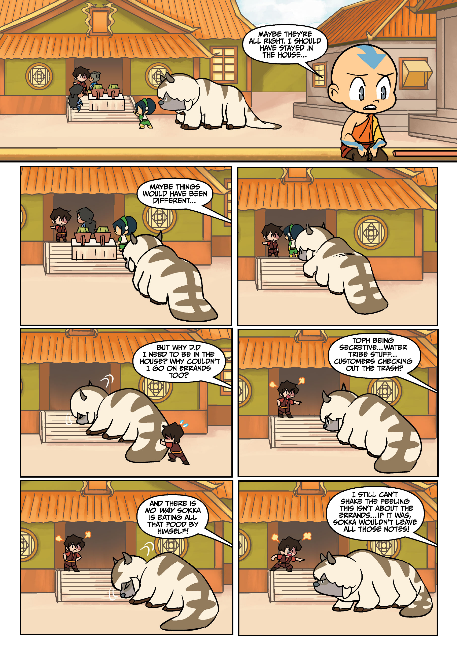 Avatar: The Last Airbender - Aang's Unfreezing Day (2023) issue 1 - Page 27