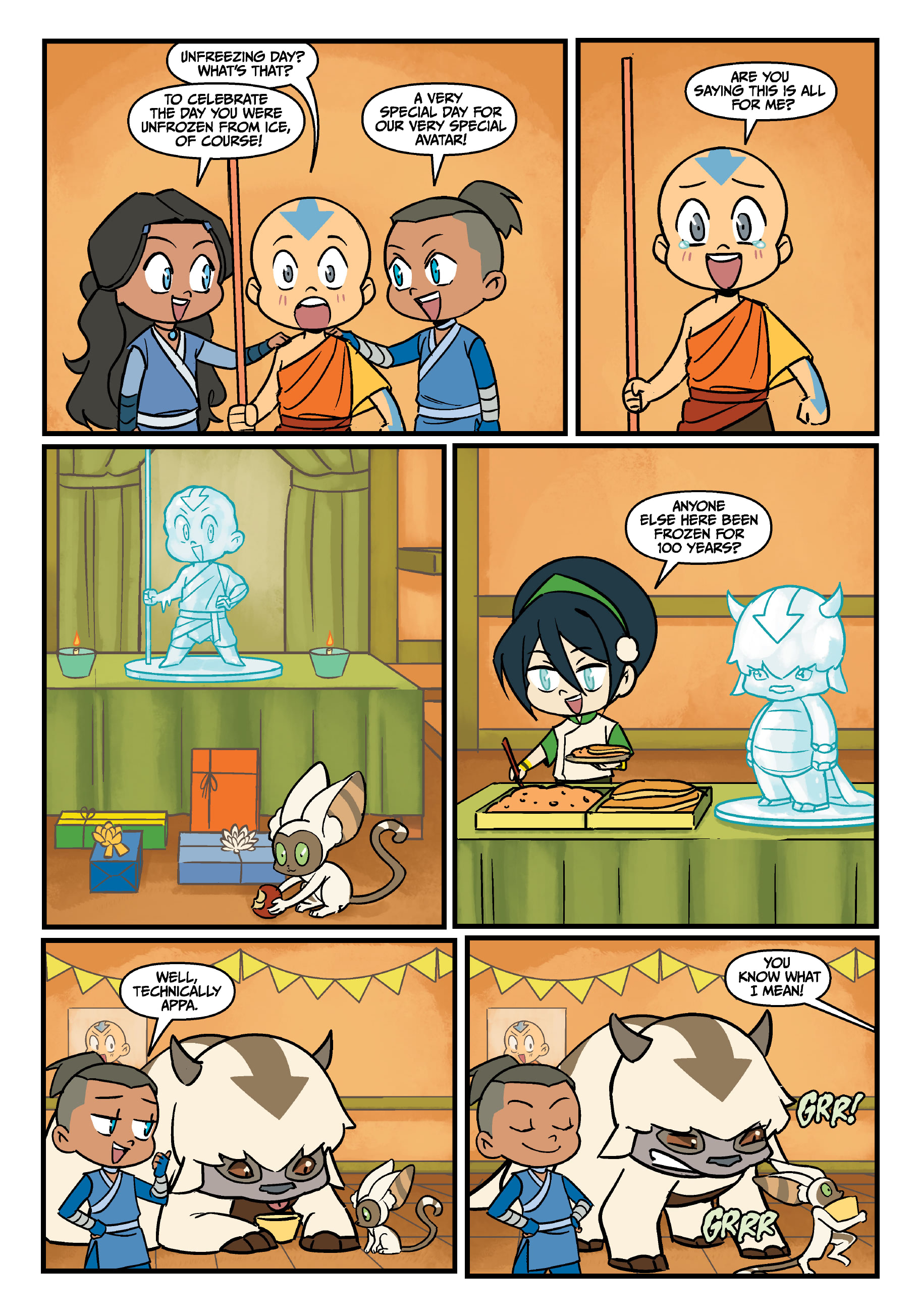 Avatar: The Last Airbender - Aang's Unfreezing Day (2023) issue 1 - Page 33