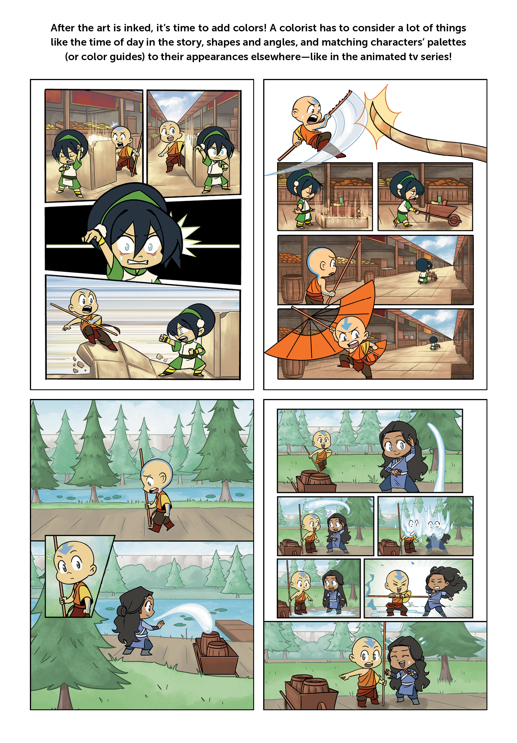 Avatar: The Last Airbender - Aang's Unfreezing Day (2023) issue 1 - Page 46