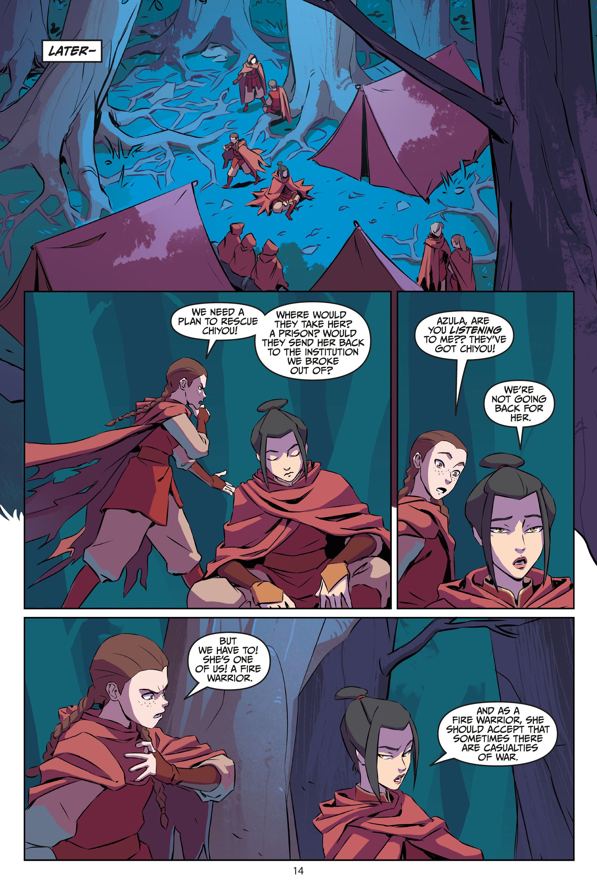 Avatar: The Last Airbender - Azula in the Spirit Temple (2023) issue 1 - Page 15