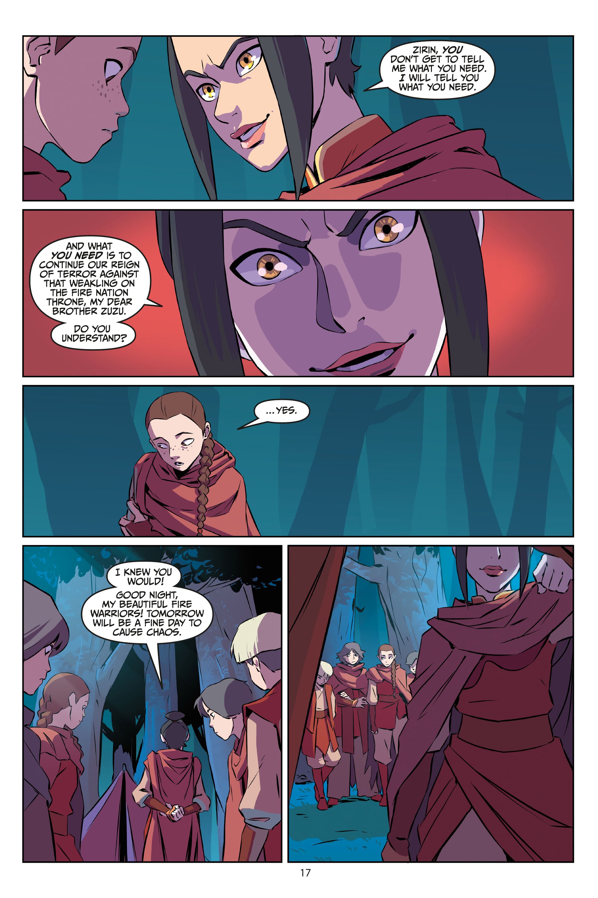 Avatar: The Last Airbender - Azula in the Spirit Temple (2023) issue 1 - Page 18