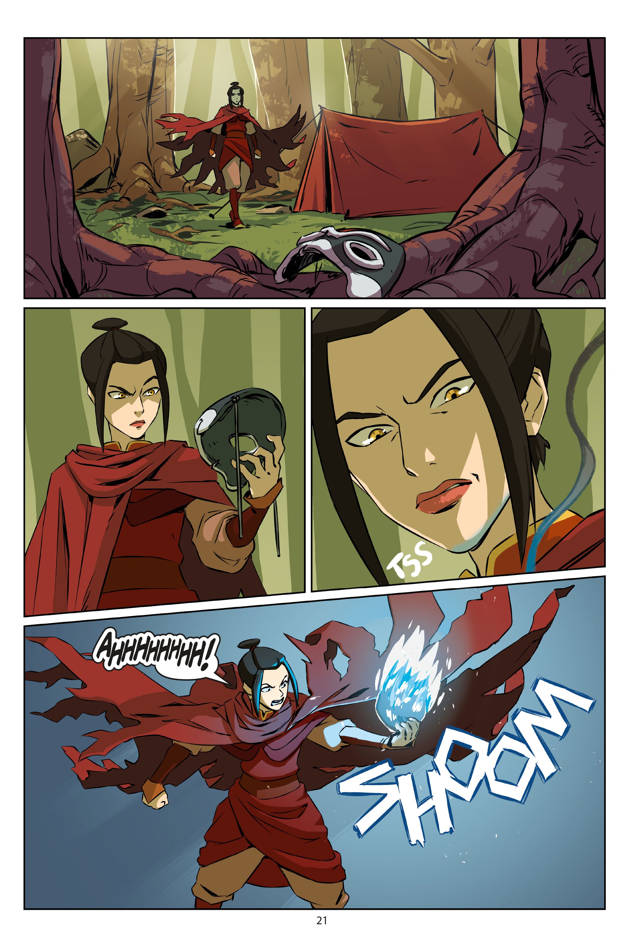 Avatar: The Last Airbender - Azula in the Spirit Temple (2023) issue 1 - Page 22