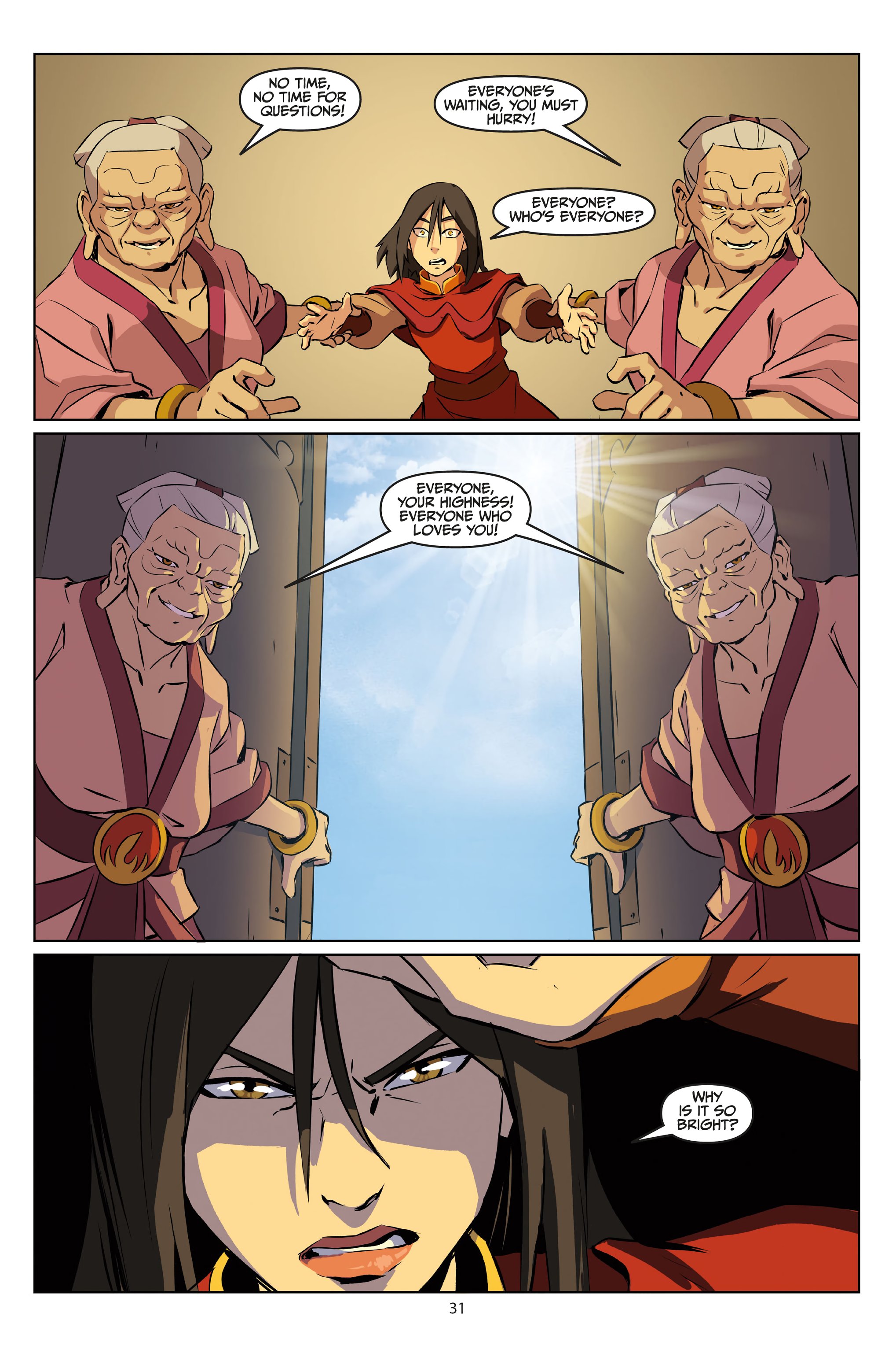 Avatar: The Last Airbender - Azula in the Spirit Temple (2023) issue 1 - Page 32