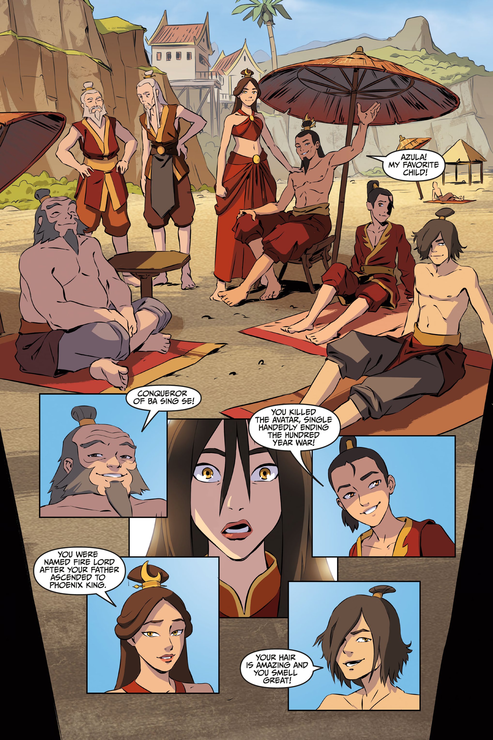 Avatar: The Last Airbender - Azula in the Spirit Temple (2023) issue 1 - Page 33