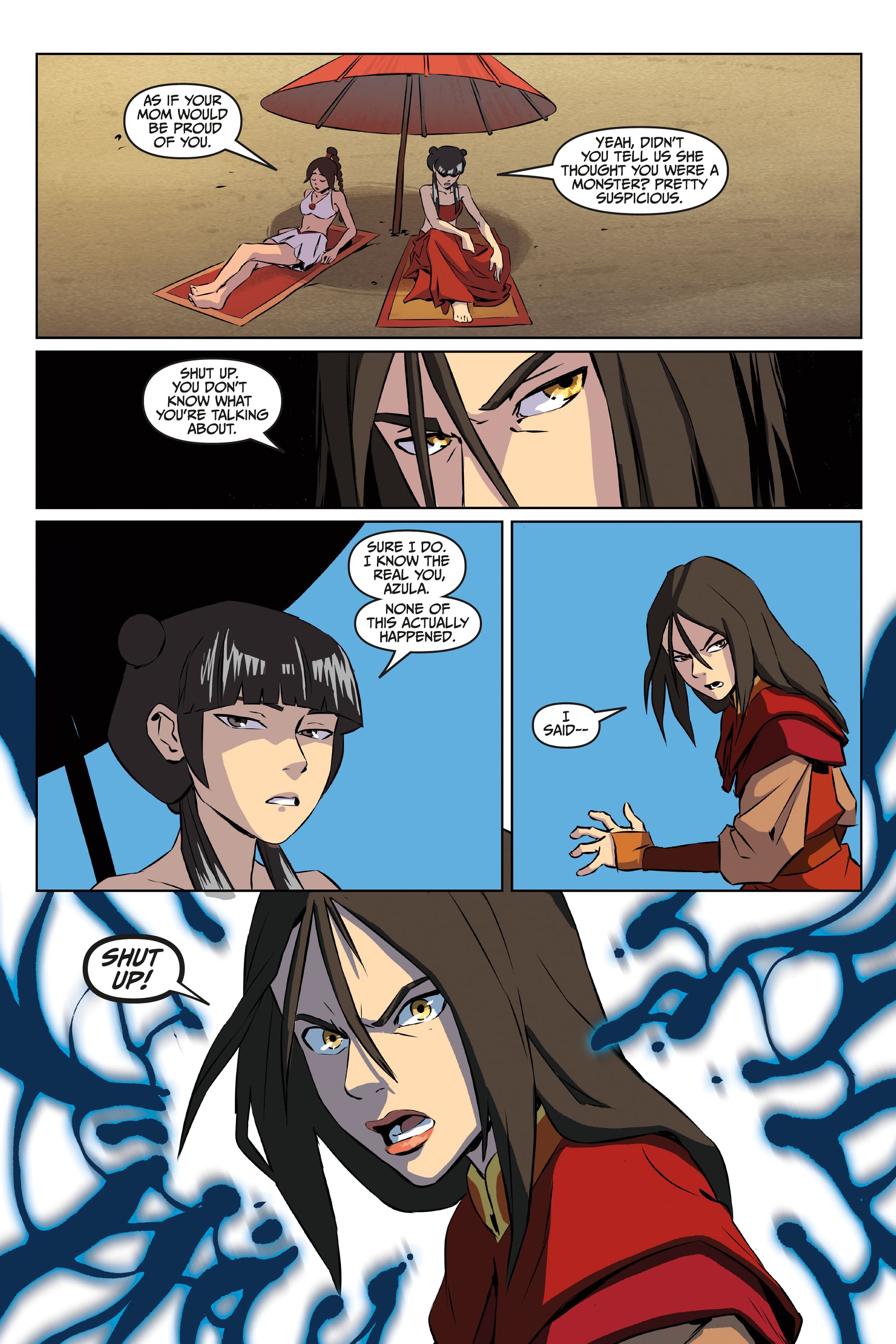 Avatar: The Last Airbender - Azula in the Spirit Temple (2023) issue 1 - Page 35