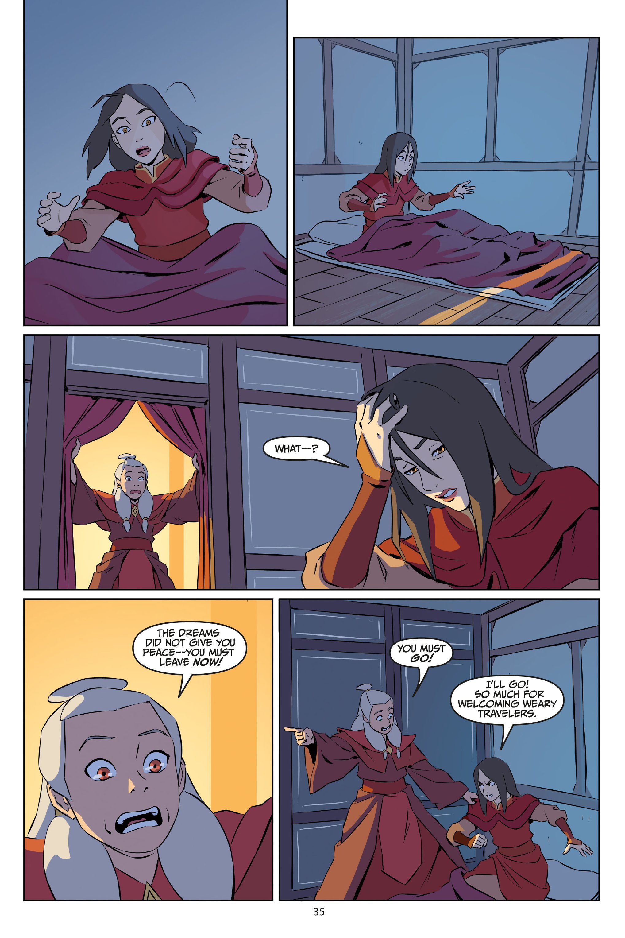 Avatar: The Last Airbender - Azula in the Spirit Temple (2023) issue 1 - Page 36