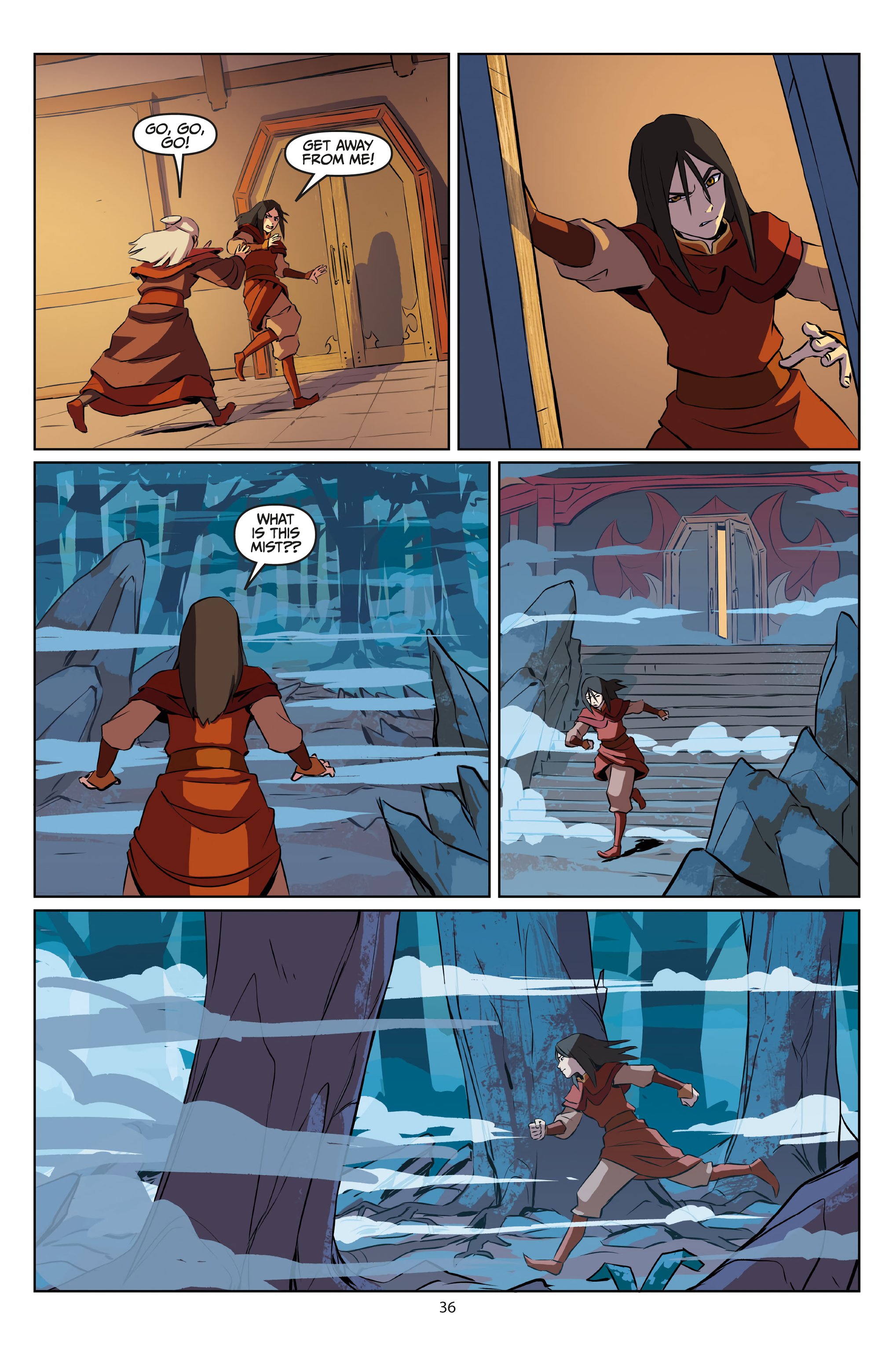 Avatar: The Last Airbender - Azula in the Spirit Temple (2023) issue 1 - Page 37