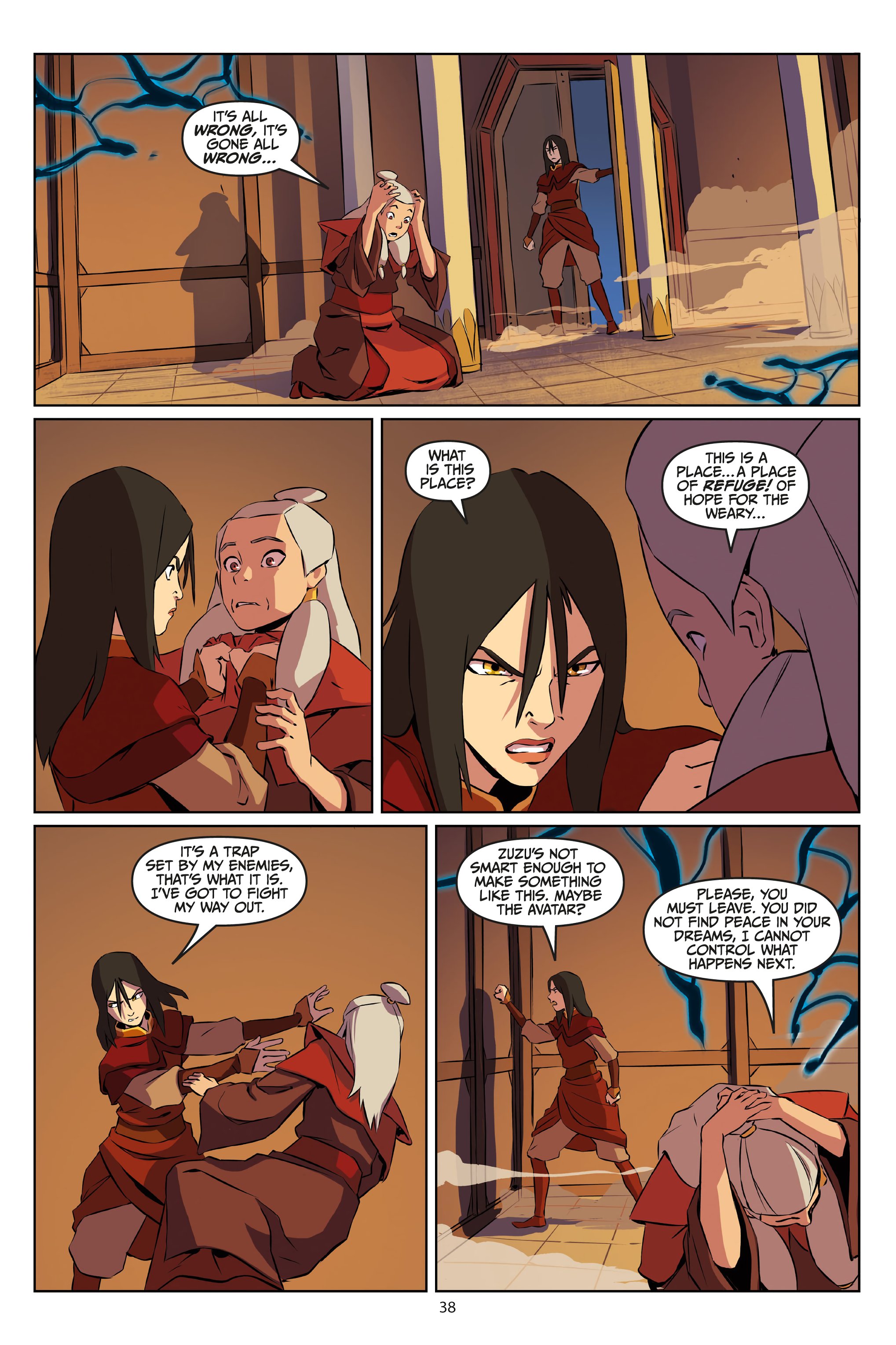 Avatar: The Last Airbender - Azula in the Spirit Temple (2023) issue 1 - Page 39