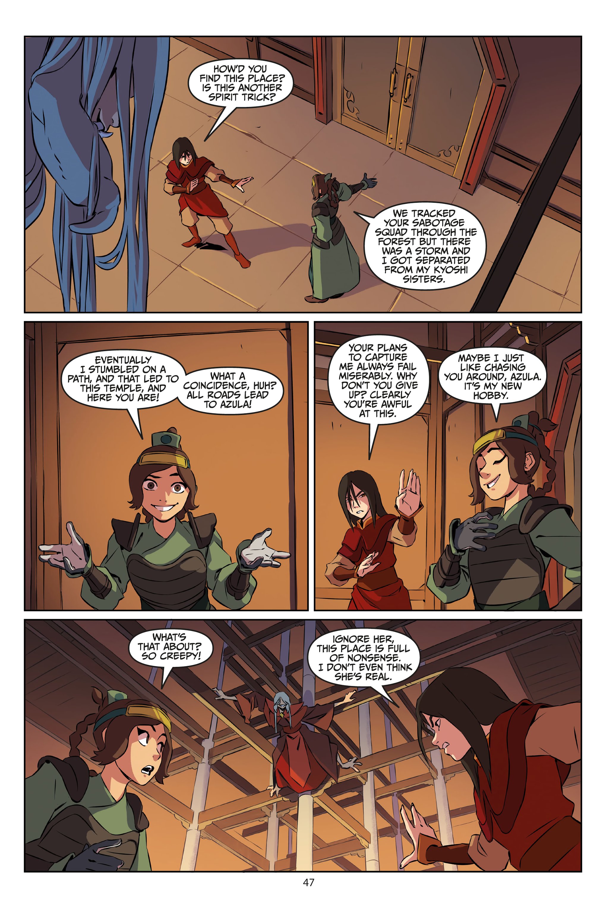 Avatar: The Last Airbender - Azula in the Spirit Temple (2023) issue 1 - Page 48