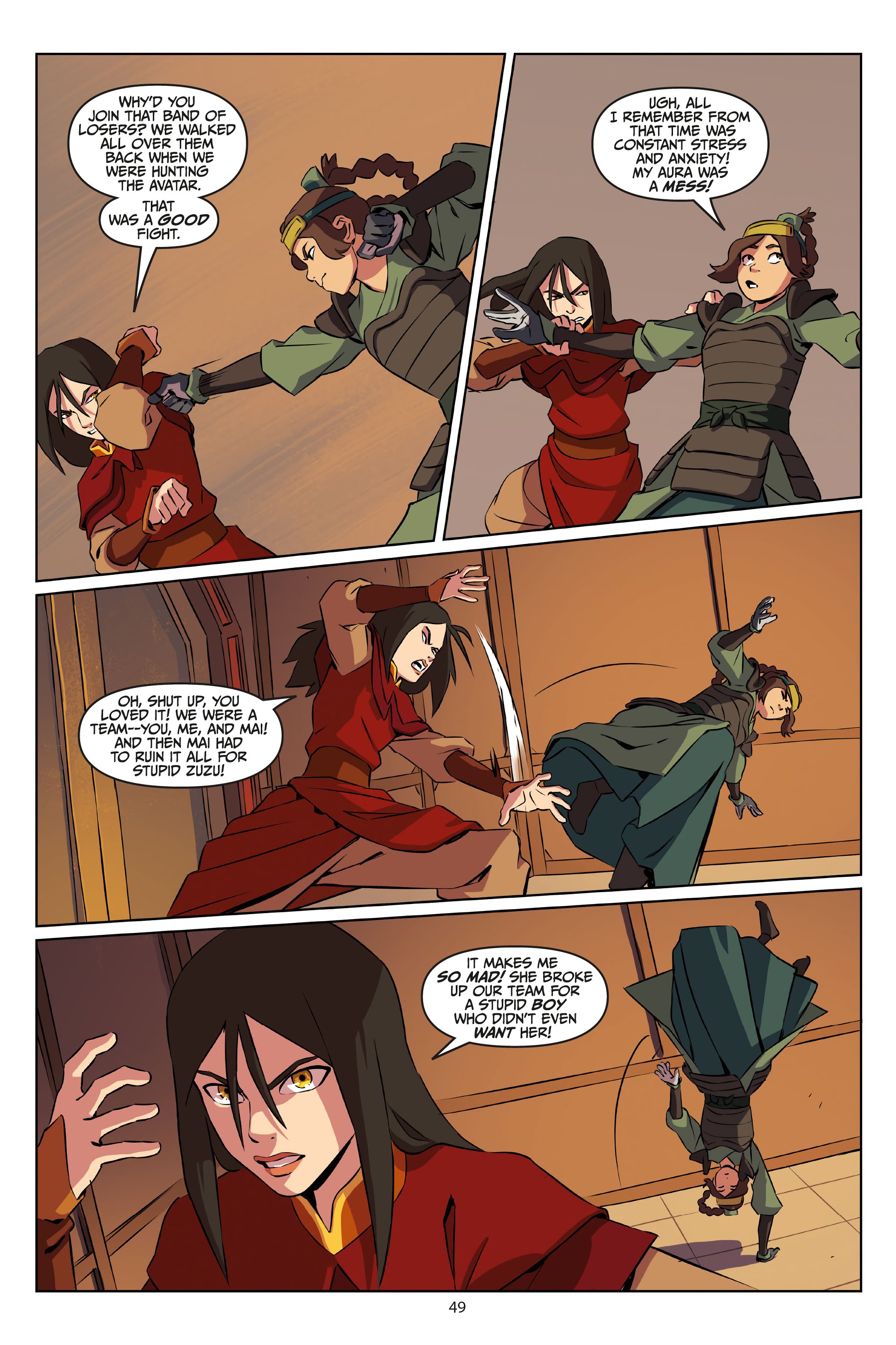 Avatar: The Last Airbender - Azula in the Spirit Temple (2023) issue 1 - Page 50