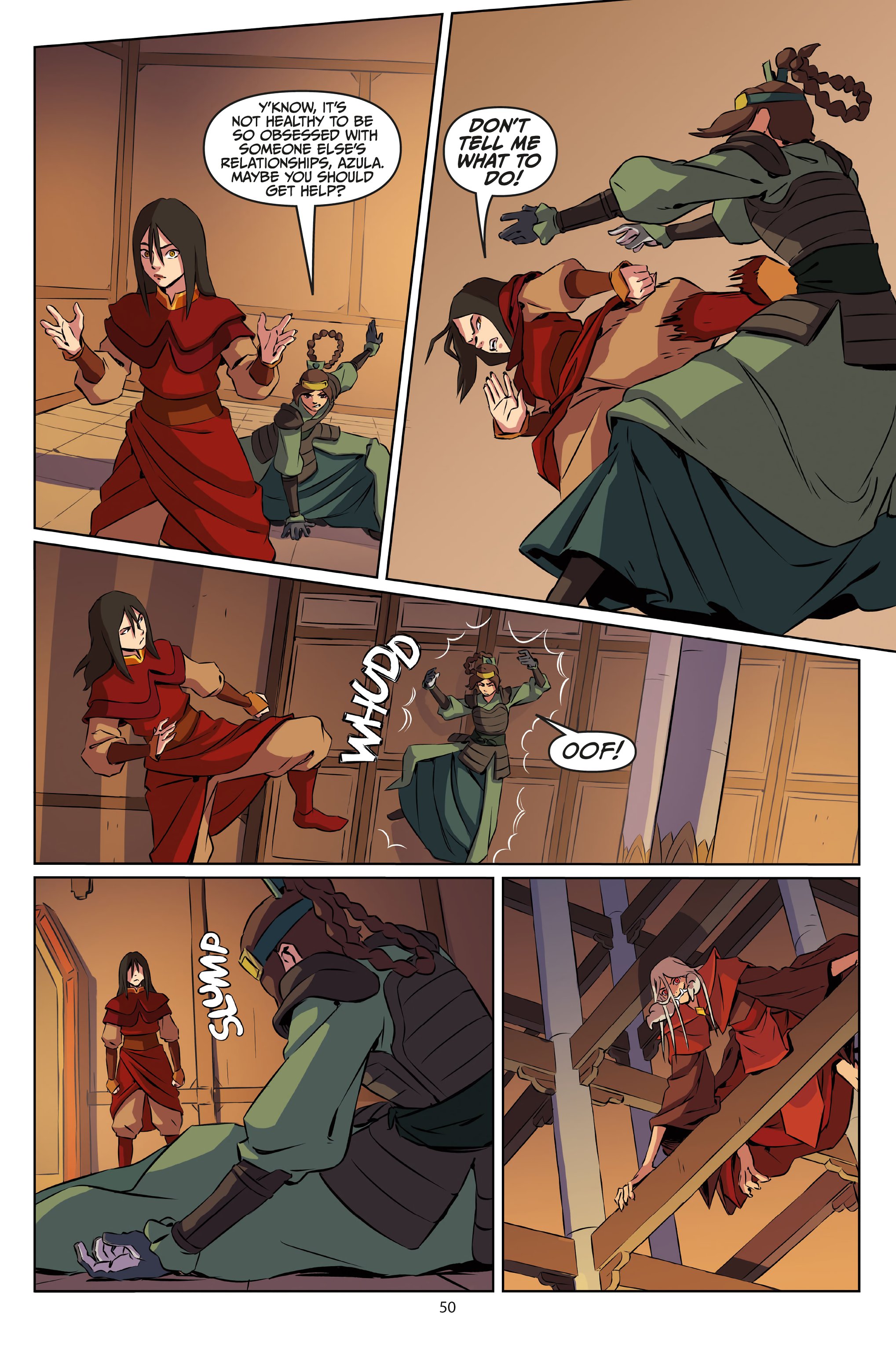 Avatar: The Last Airbender - Azula in the Spirit Temple (2023) issue 1 - Page 51