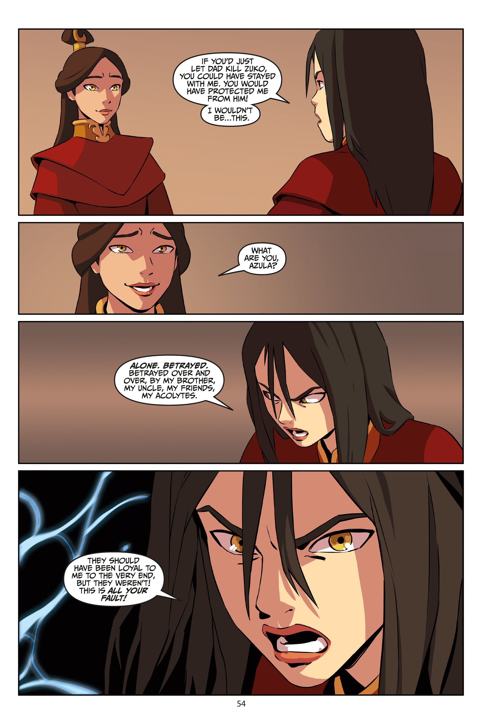 Avatar: The Last Airbender - Azula in the Spirit Temple (2023) issue 1 - Page 55