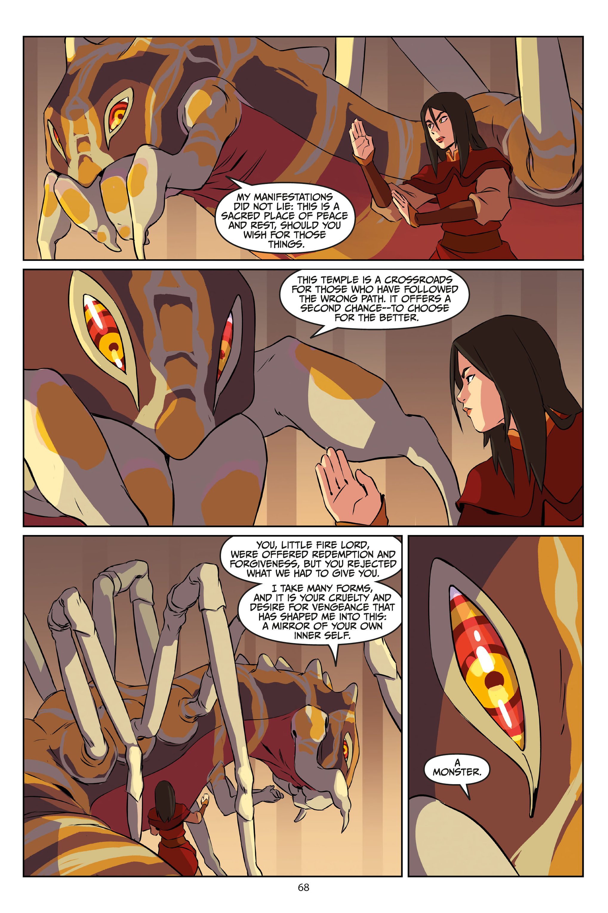 Avatar: The Last Airbender - Azula in the Spirit Temple (2023) issue 1 - Page 69