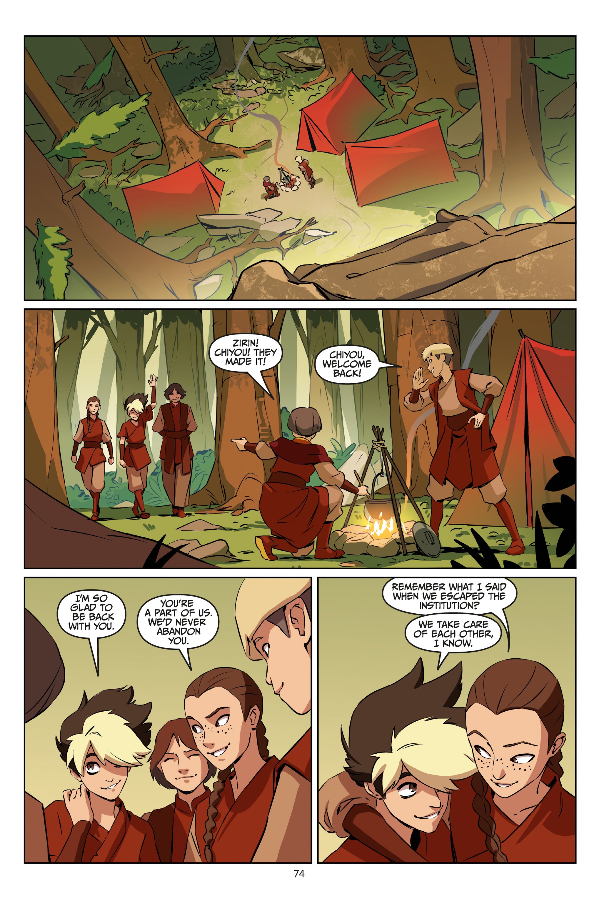 Avatar: The Last Airbender - Azula in the Spirit Temple (2023) issue 1 - Page 75