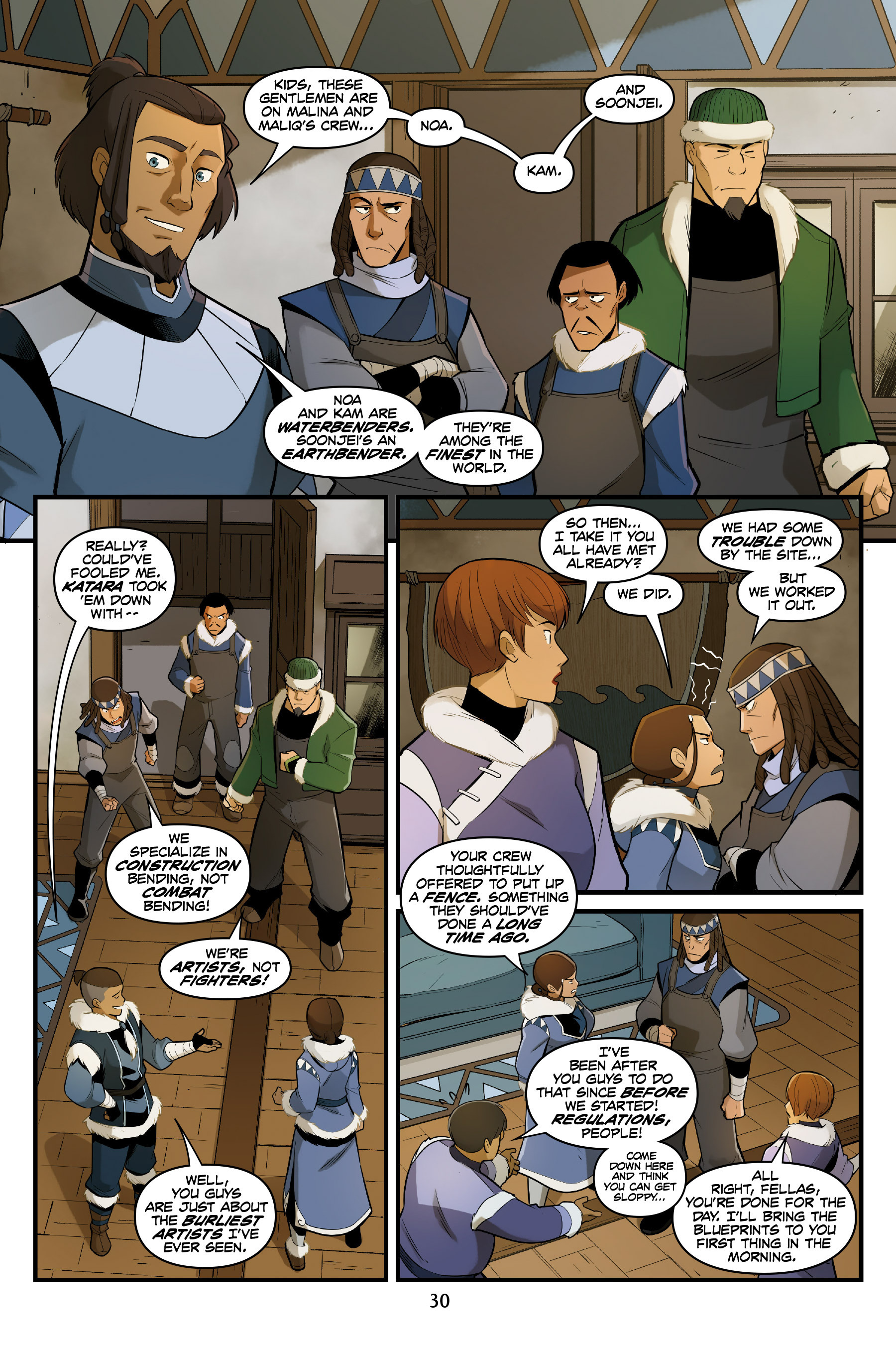 Avatar: The Last Airbender – North and South issue 1 - Page 30