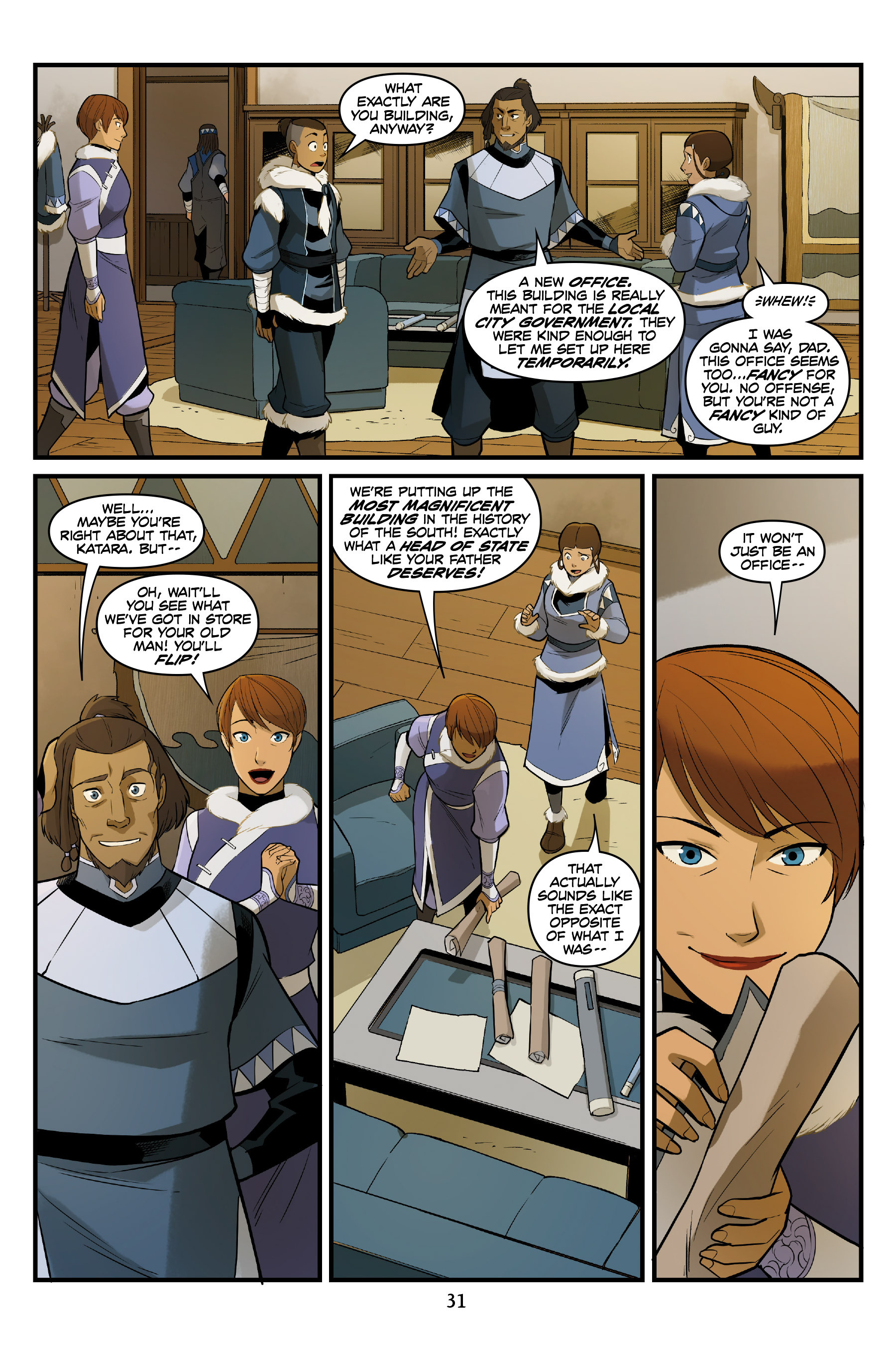 Avatar: The Last Airbender – North and South issue 1 - Page 31