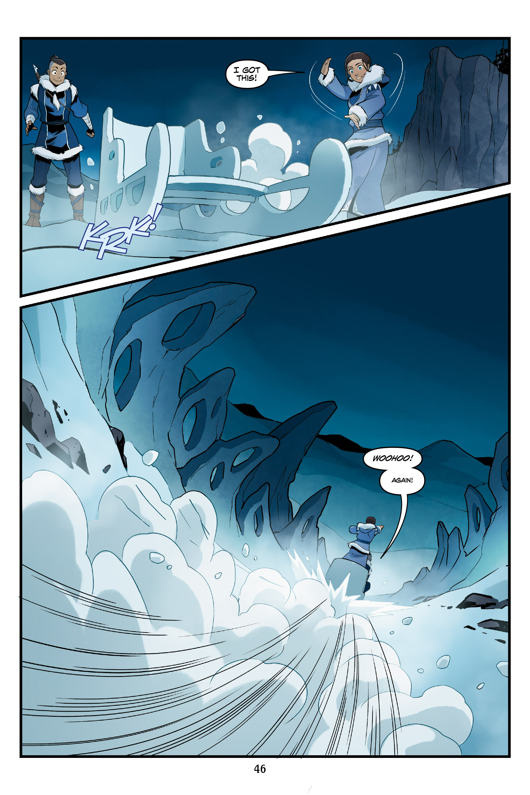 <{ $series->title }} issue 1 - Page 46