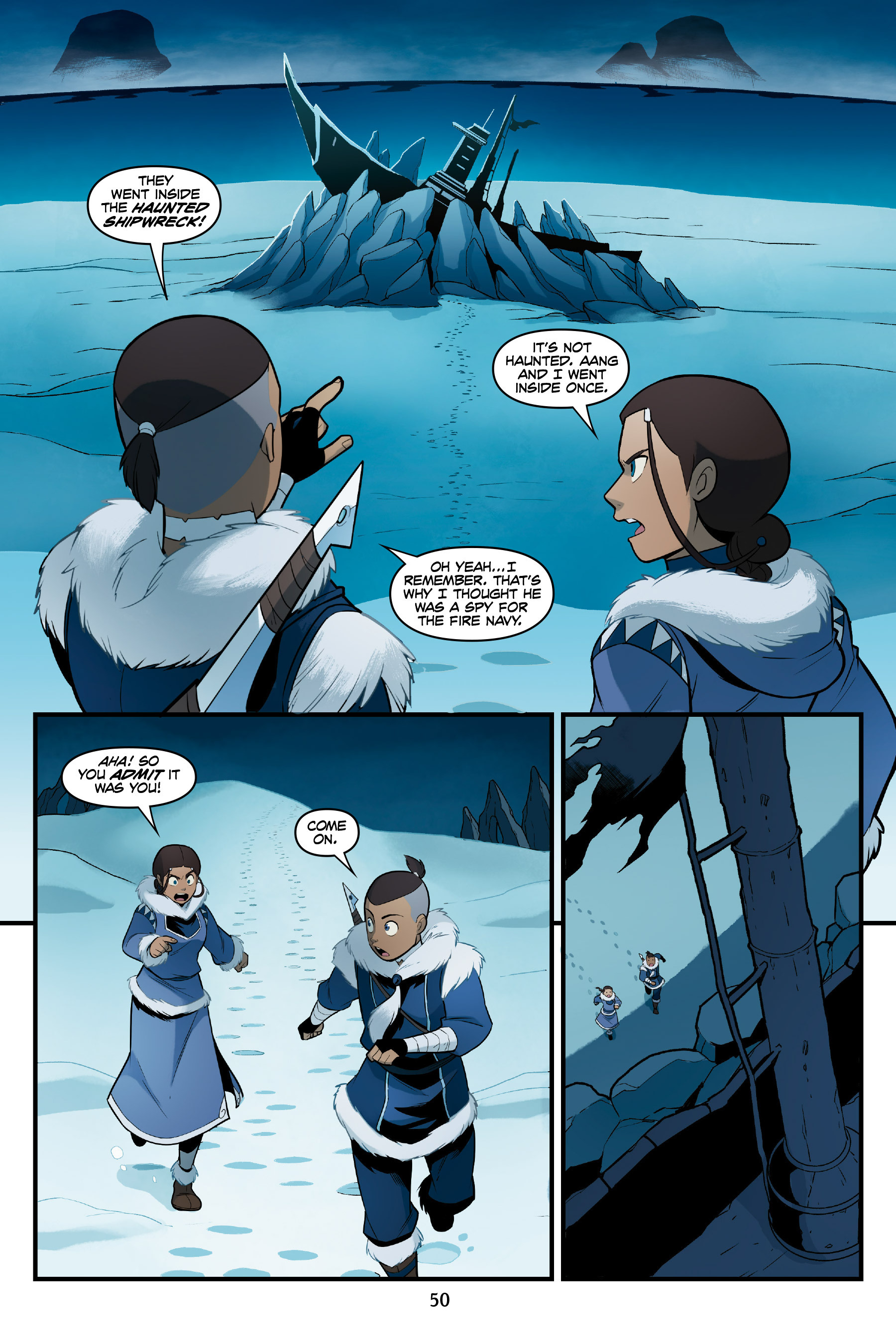 Avatar: The Last Airbender – North and South issue 1 - Page 50