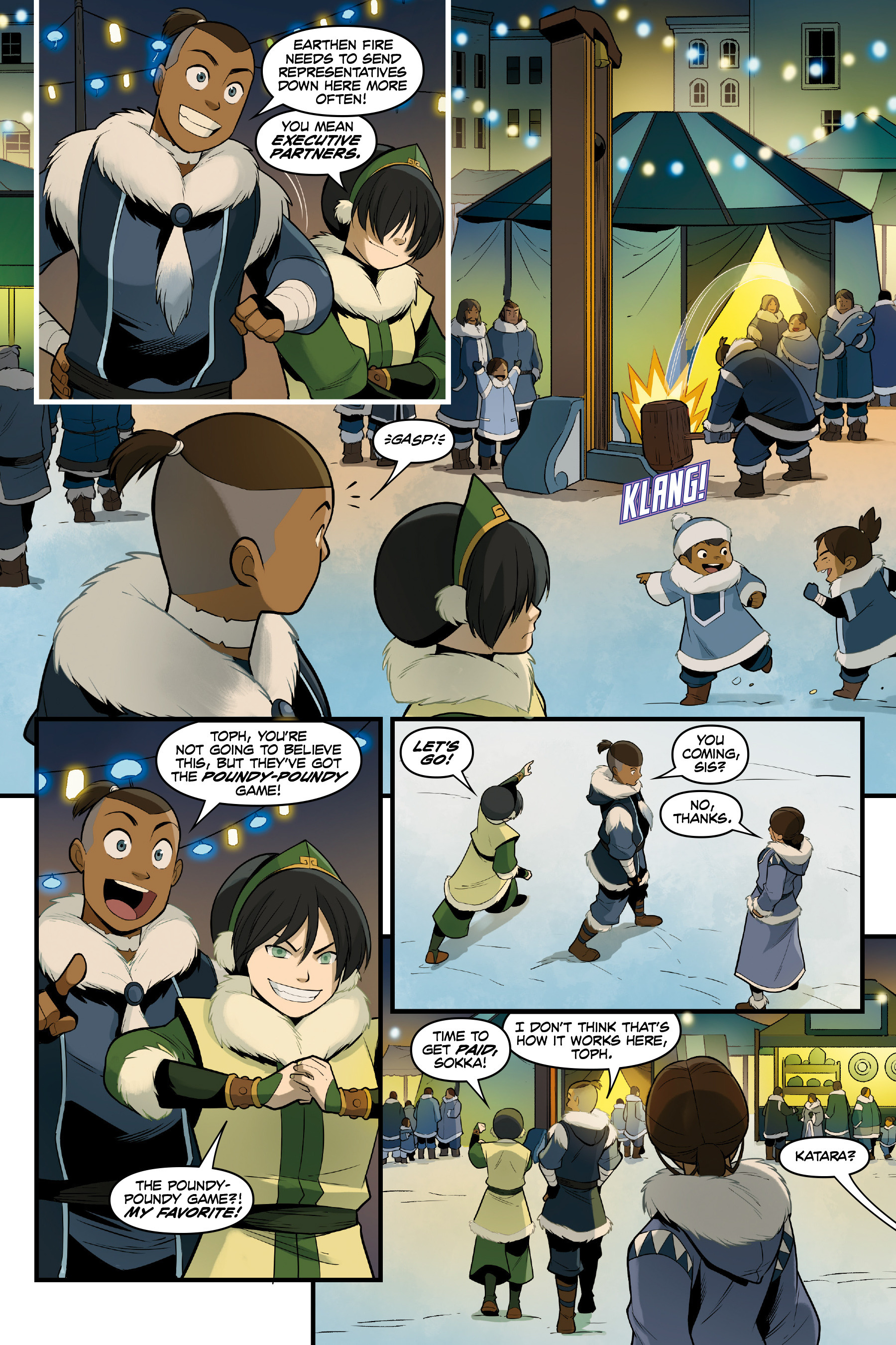 Avatar: The Last Airbender – North and South issue 2 - Page 19