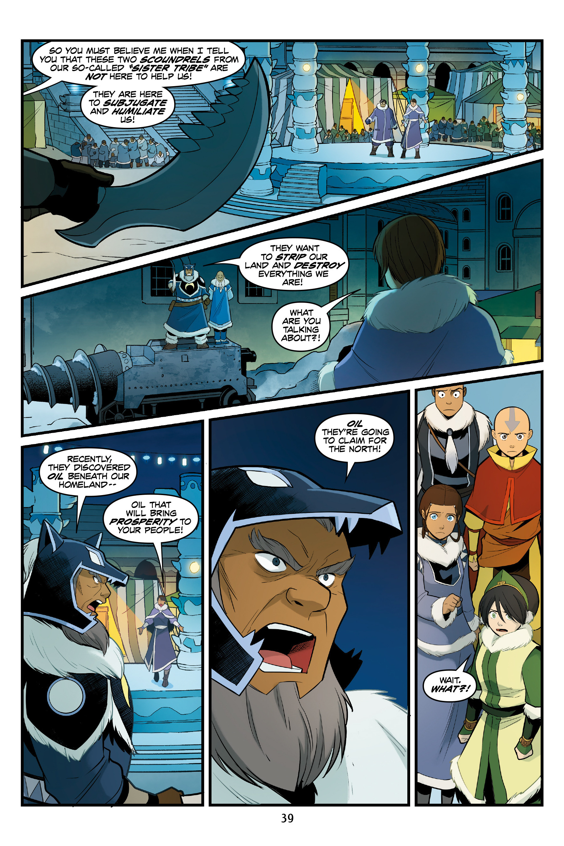 Avatar: The Last Airbender – North and South issue 2 - Page 39