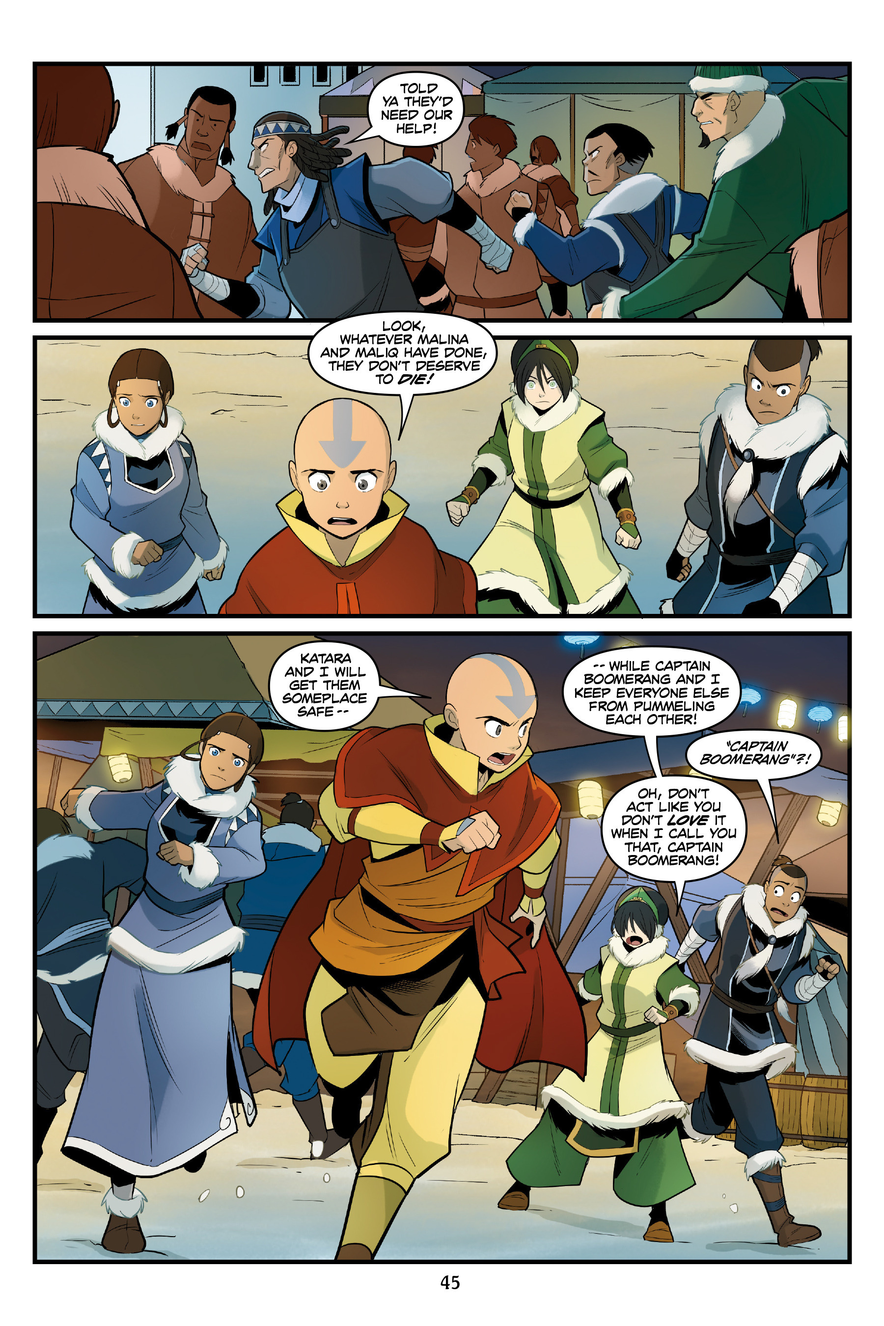 Avatar: The Last Airbender – North and South issue 2 - Page 45