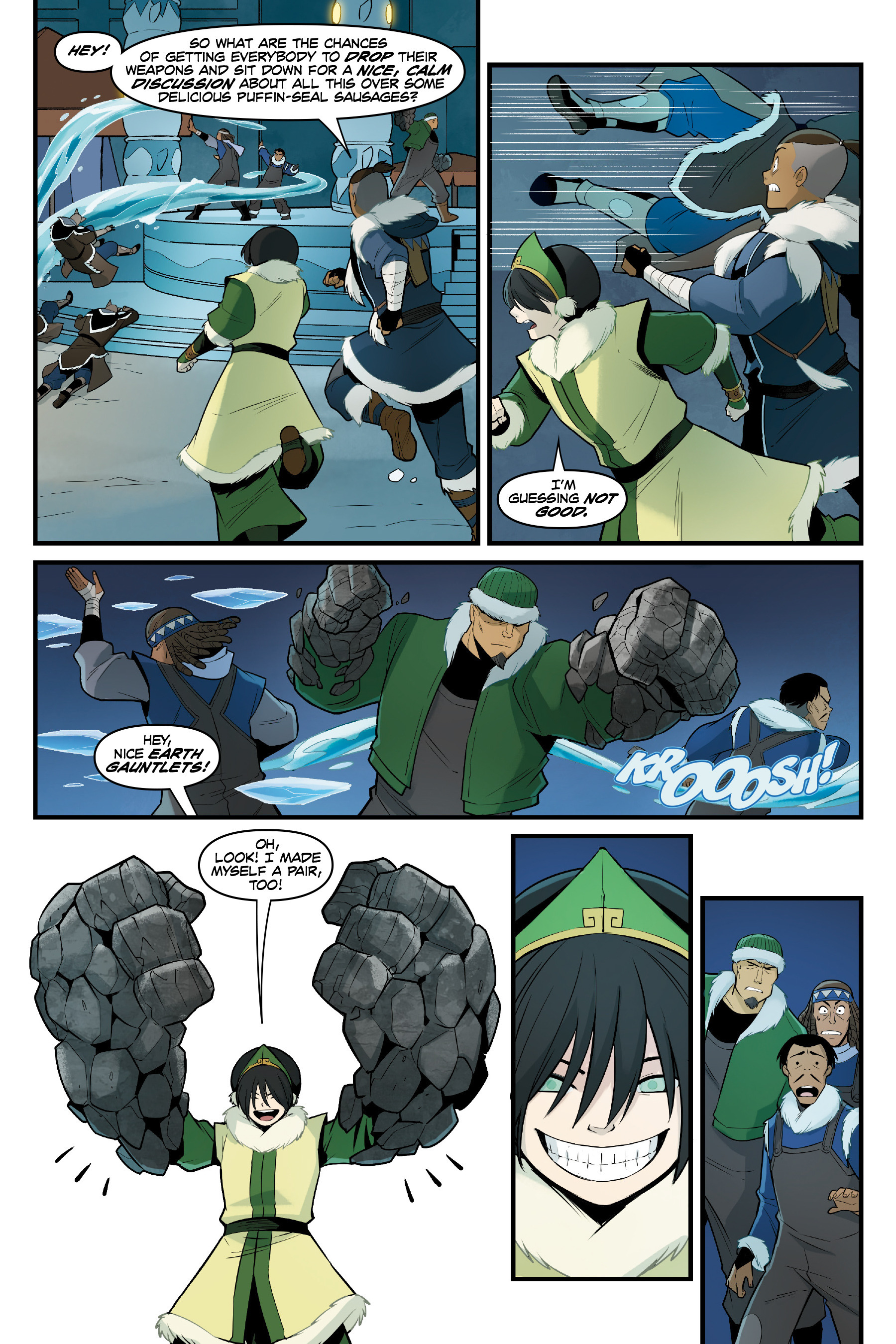 Avatar: The Last Airbender – North and South issue 2 - Page 54