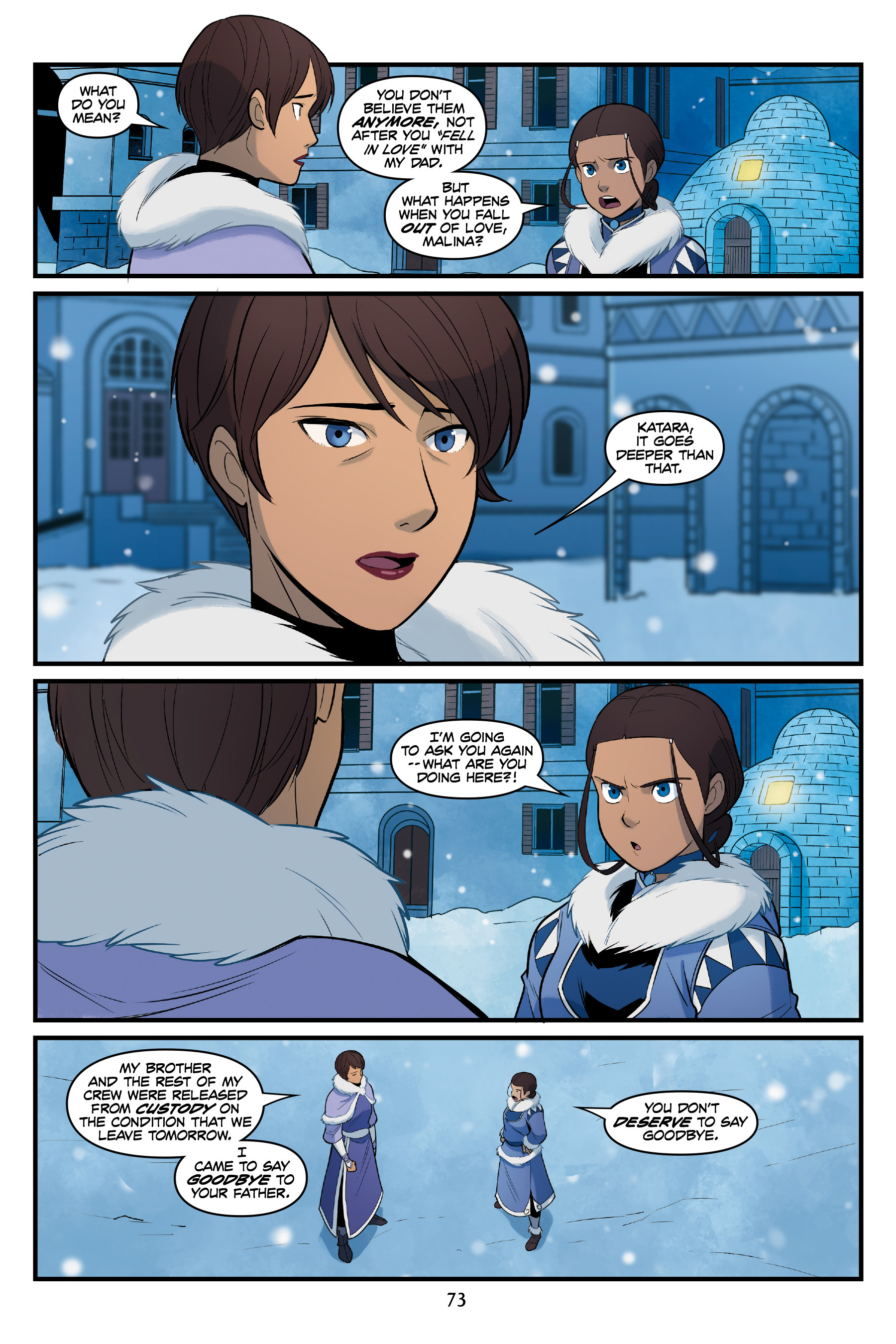 Avatar: The Last Airbender – North and South issue 2 - Page 73