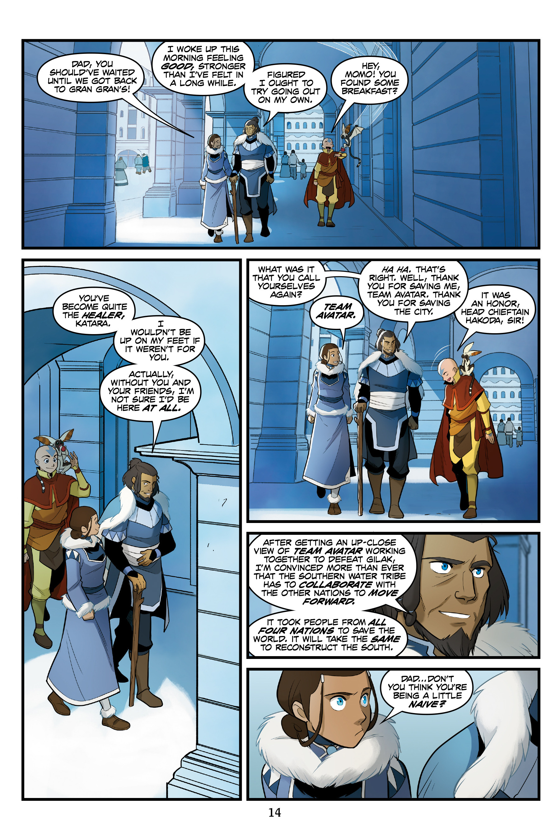 Avatar: The Last Airbender – North and South issue 3 - Page 15