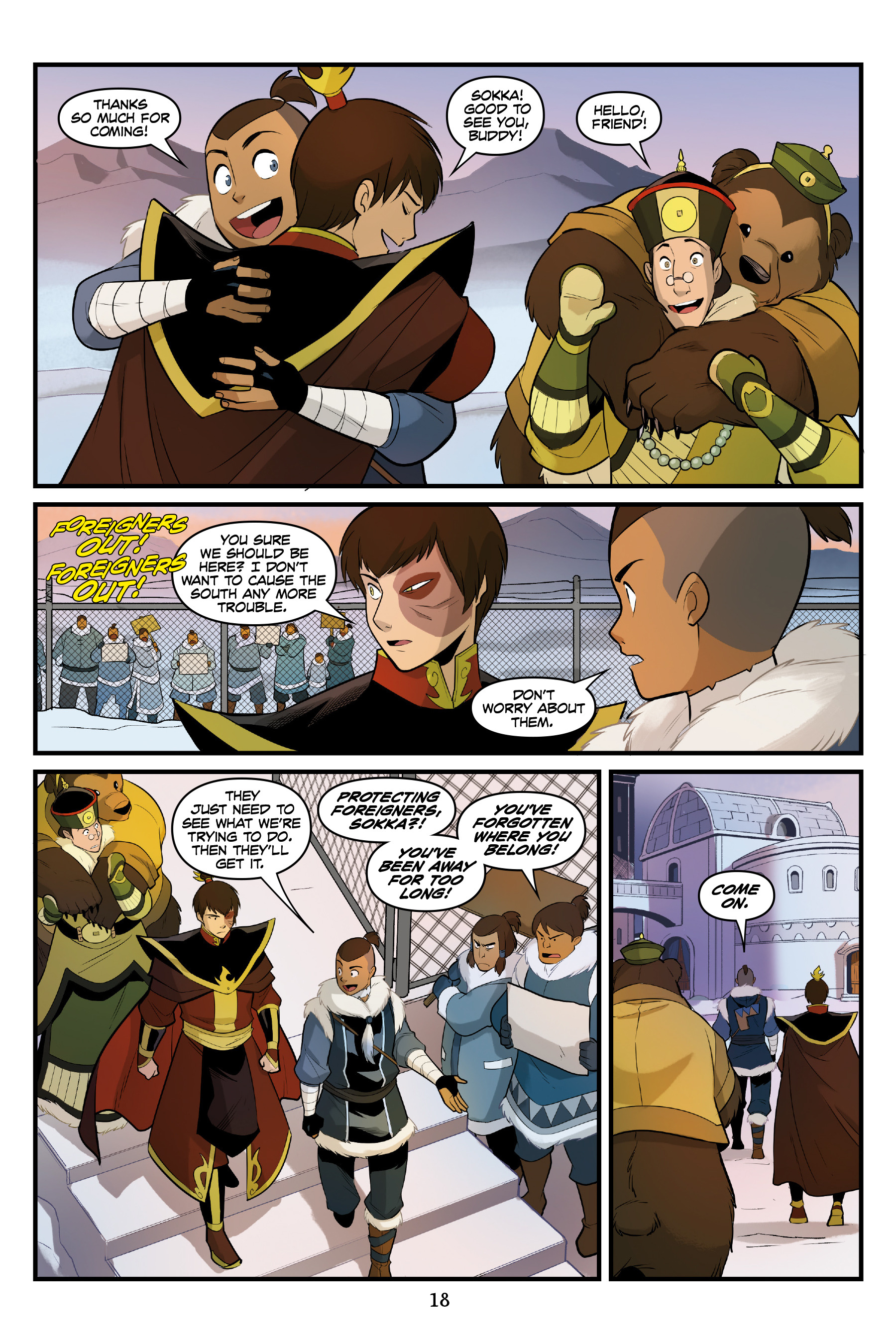 Avatar: The Last Airbender – North and South issue 3 - Page 19