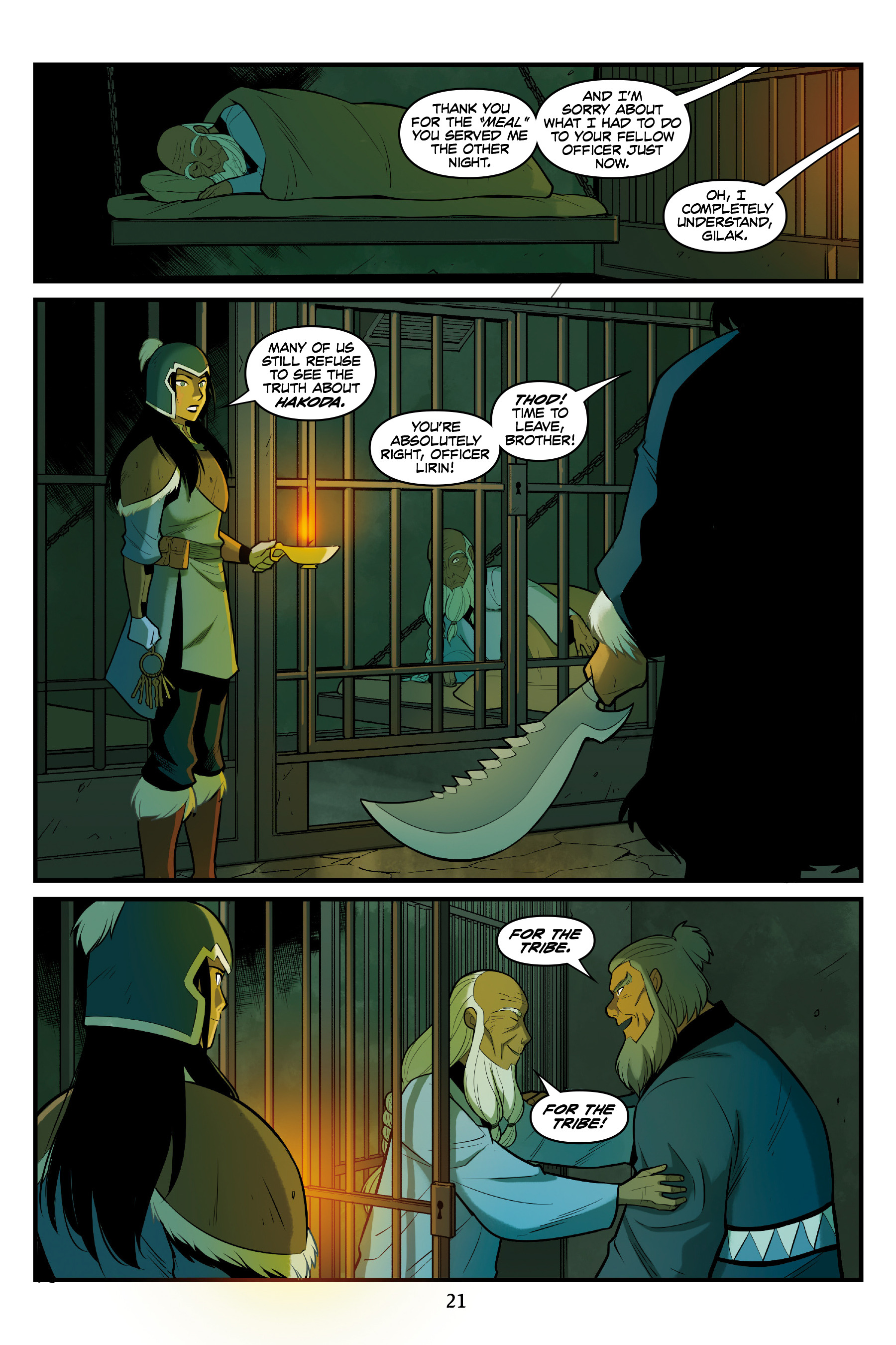 Avatar: The Last Airbender – North and South issue 3 - Page 22