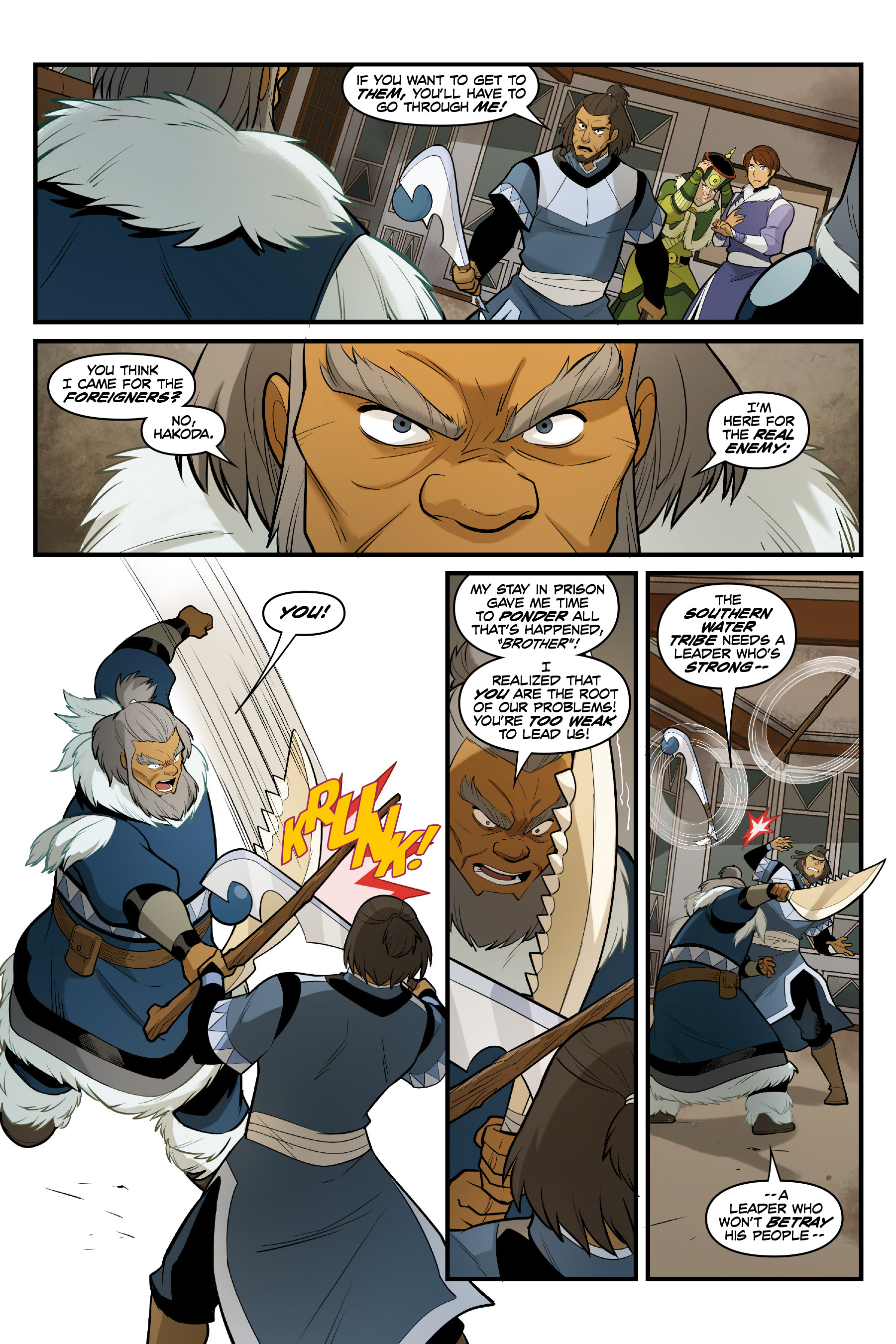 Avatar: The Last Airbender – North and South Chapter 3 - Page 39