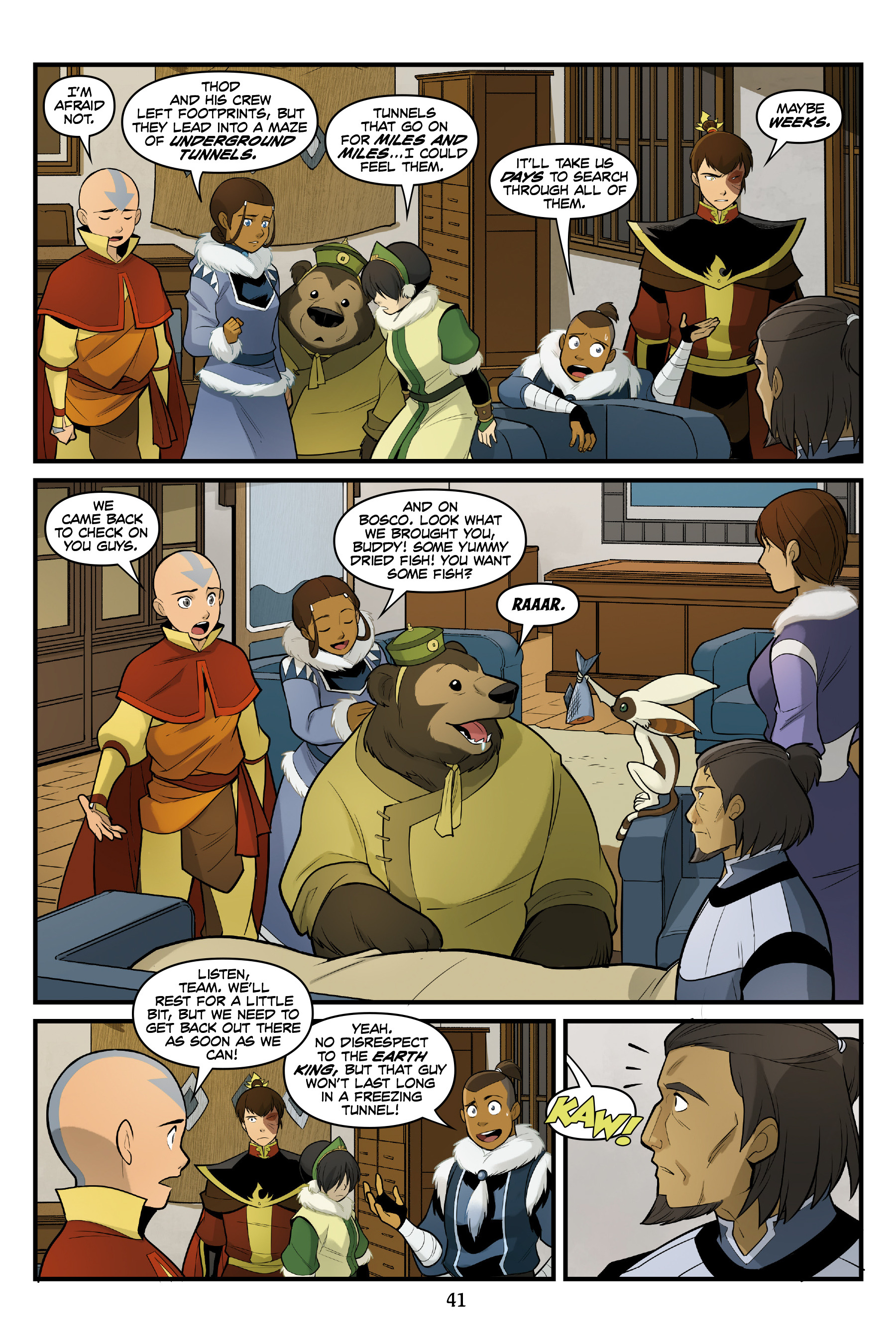 Avatar: The Last Airbender – North and South issue 3 - Page 41