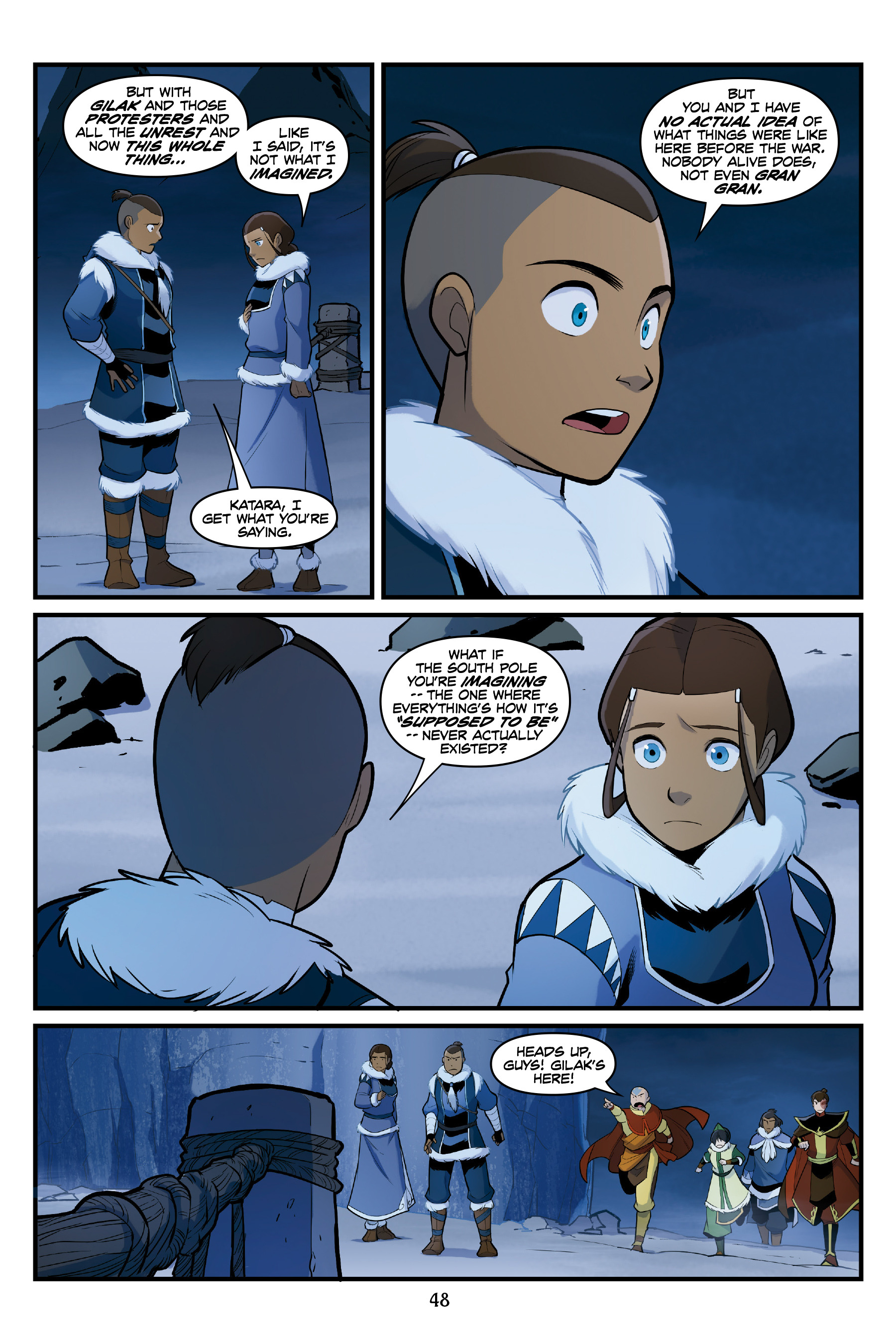 Avatar: The Last Airbender – North and South issue 3 - Page 48